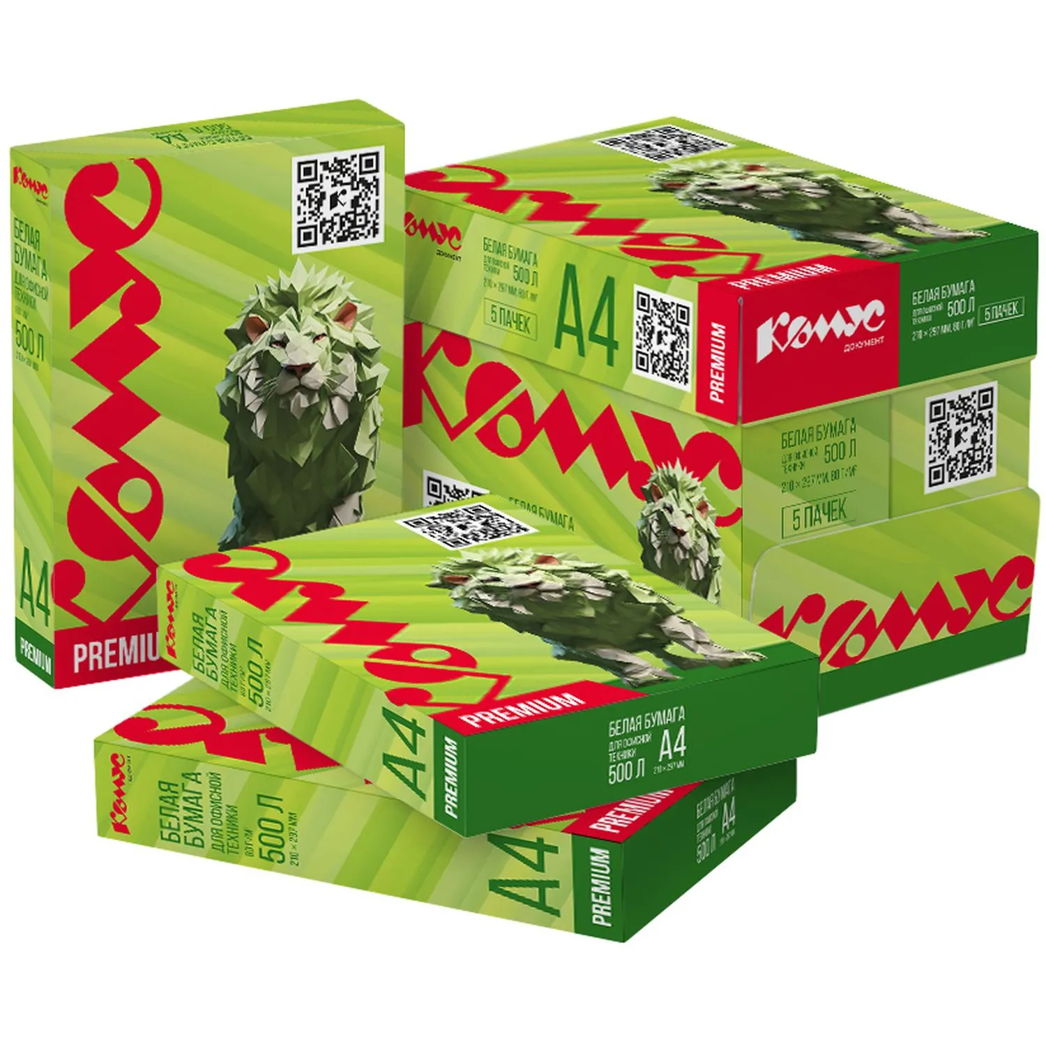 Бумага офисная Комус Документ Premium (ГОСТ ISO 9706, двухсторонняя печать) - Image 2