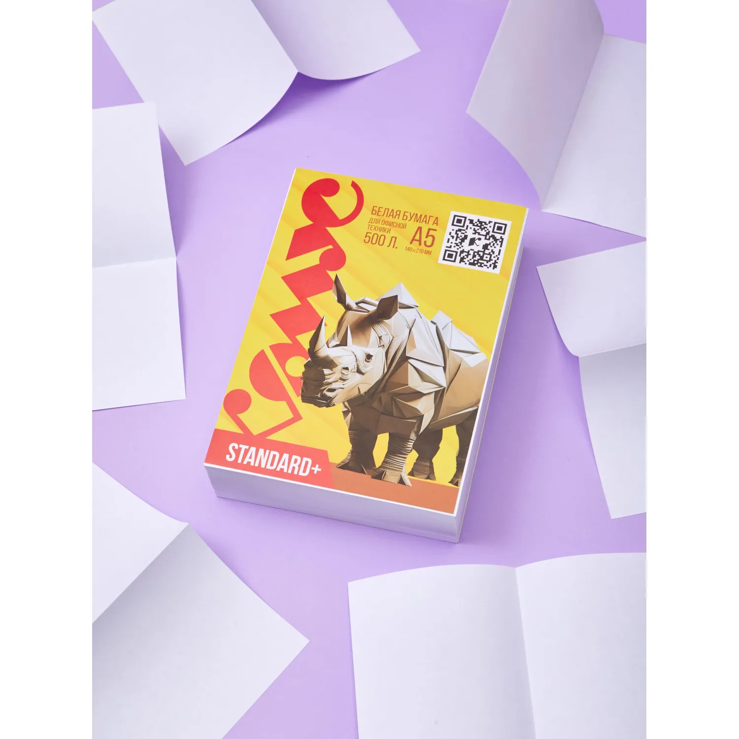 бумага комус документ standard а5 офисная марка с для принтера и копира - Image 7