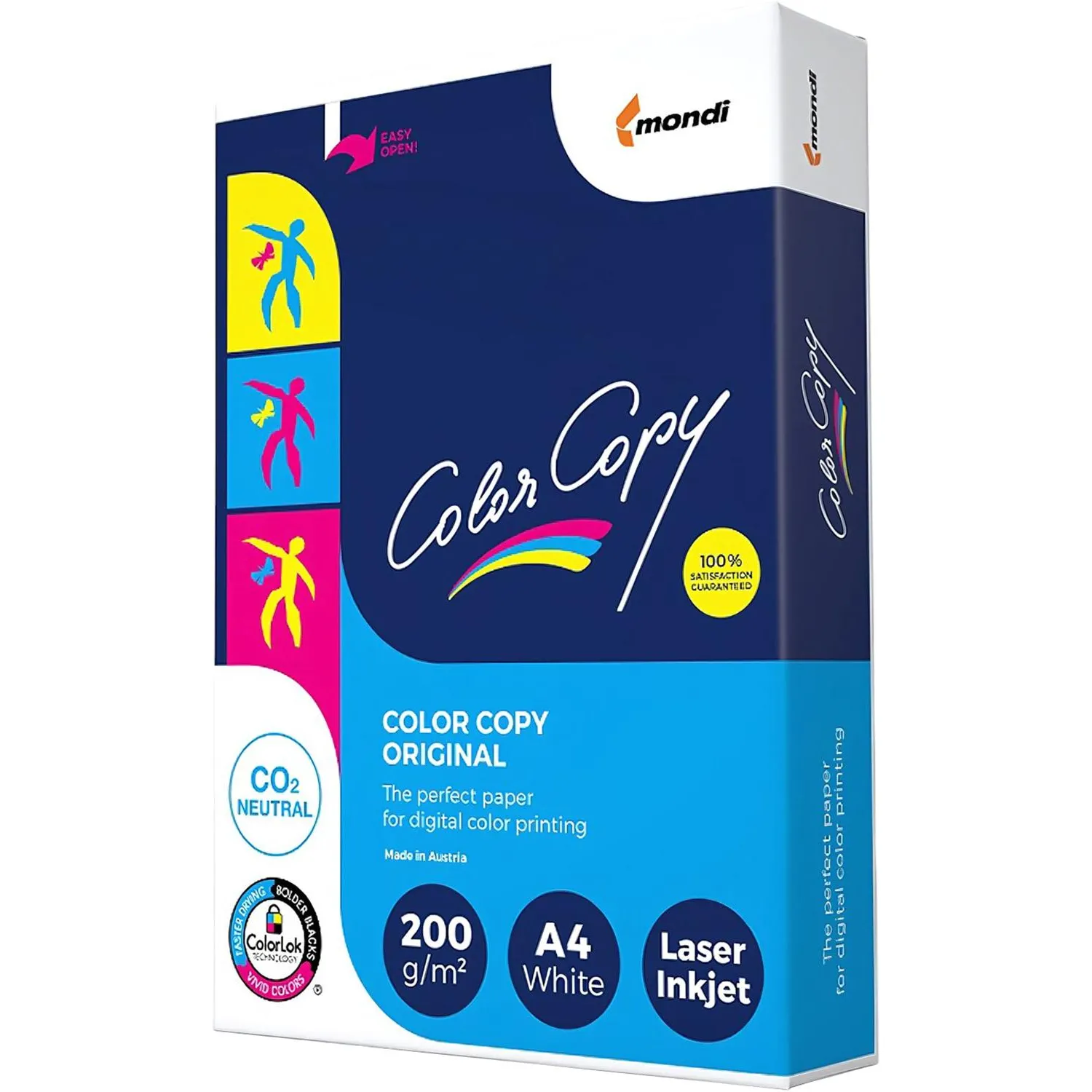 Бумага Color Copy 200 г/м² А4 (250 л) цветная печать, белизна 161%, плотная для дуплекса - Image 2