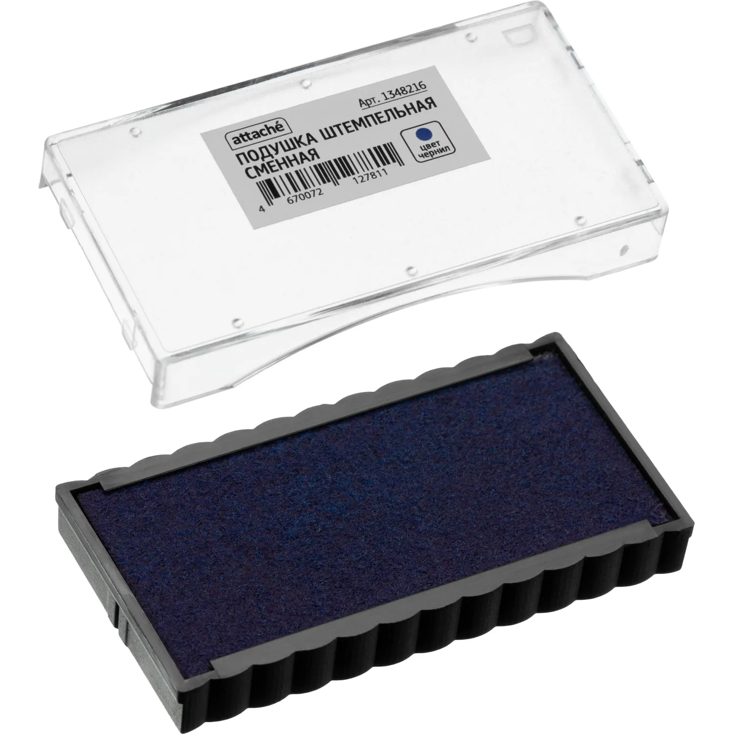 Подушка штемпельная Attache 8053 сменная синяя - Image 3