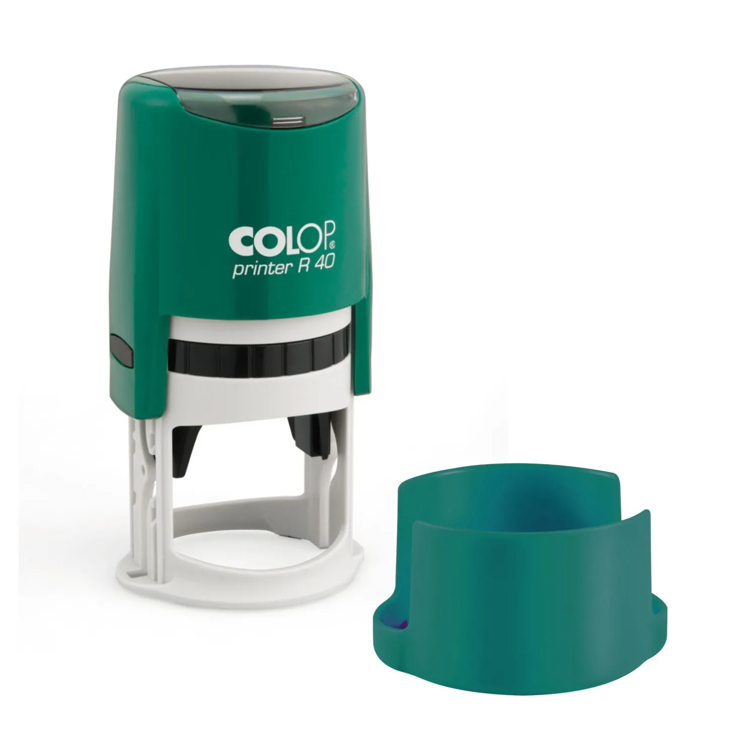 Оснастка для печати Colop R40 бирюзовая (41,5 мм) Printer R40 - Image 2