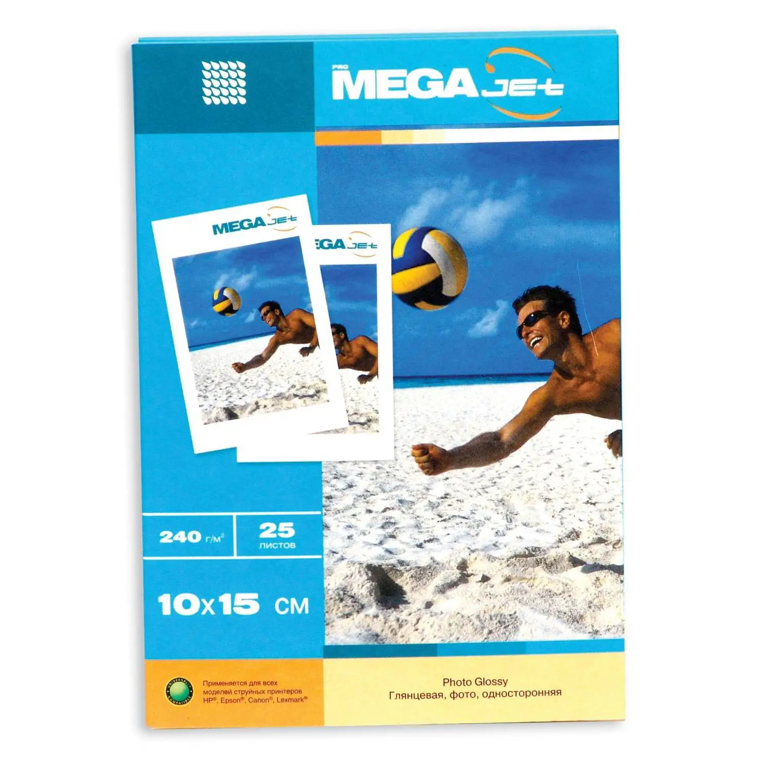 универсальная фотобумага ProMega jet микропористая 10x15 для струйной печати пигментными чернилами