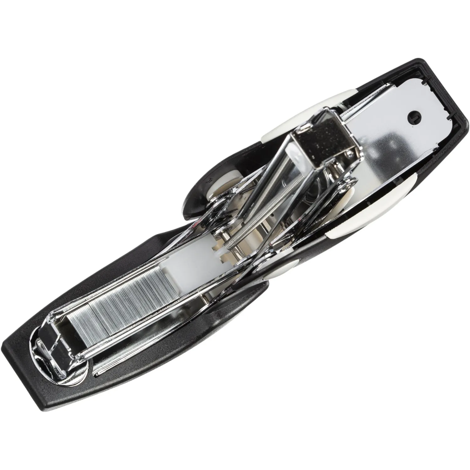 Степлер Комус Light-Force черный (до 20 л., скобы 24/6, 26/6), мини-формат, технология Less Effort - Image 4