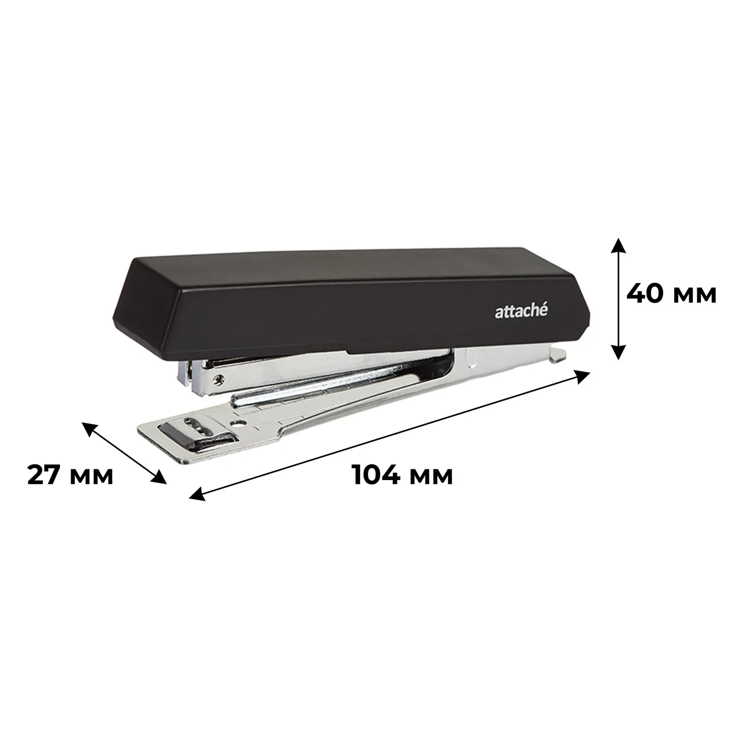 Степлер Attache Eco из переработанного пластика, до 10 л., скобы №10 - Image 5