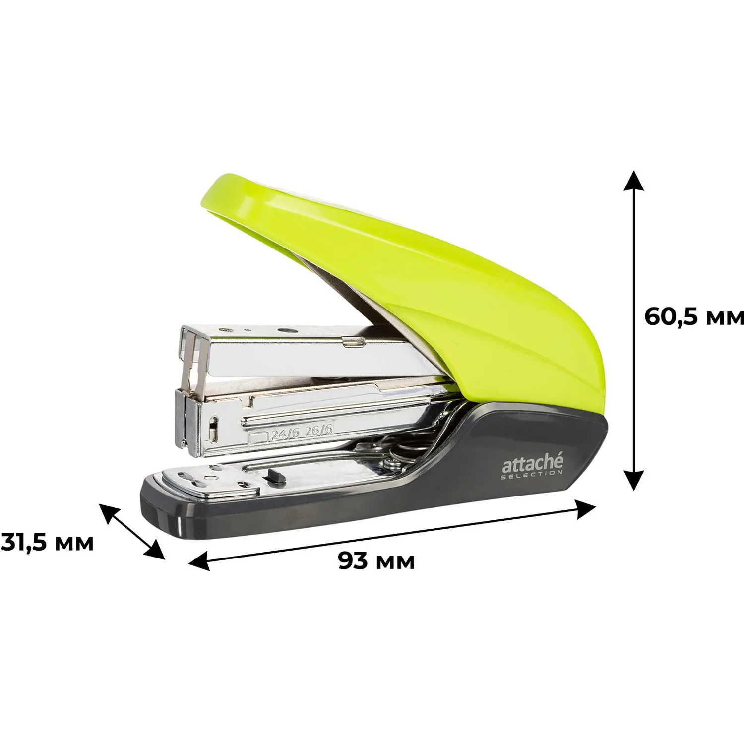Степлер Attache Forest GB2524 до 25 л., технология Less Effort 60%, цвет салатовый - Image 9