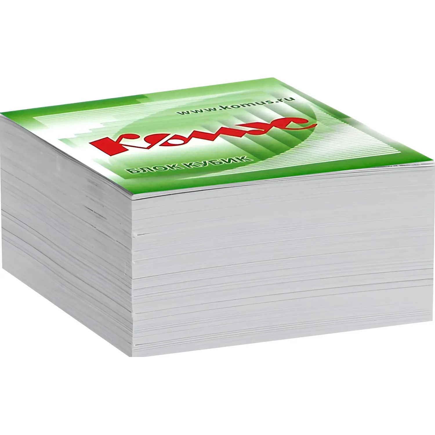 Блок для записей Комус 9×9 см, 100 г/м², белизна 100% для офиса - Image 3
