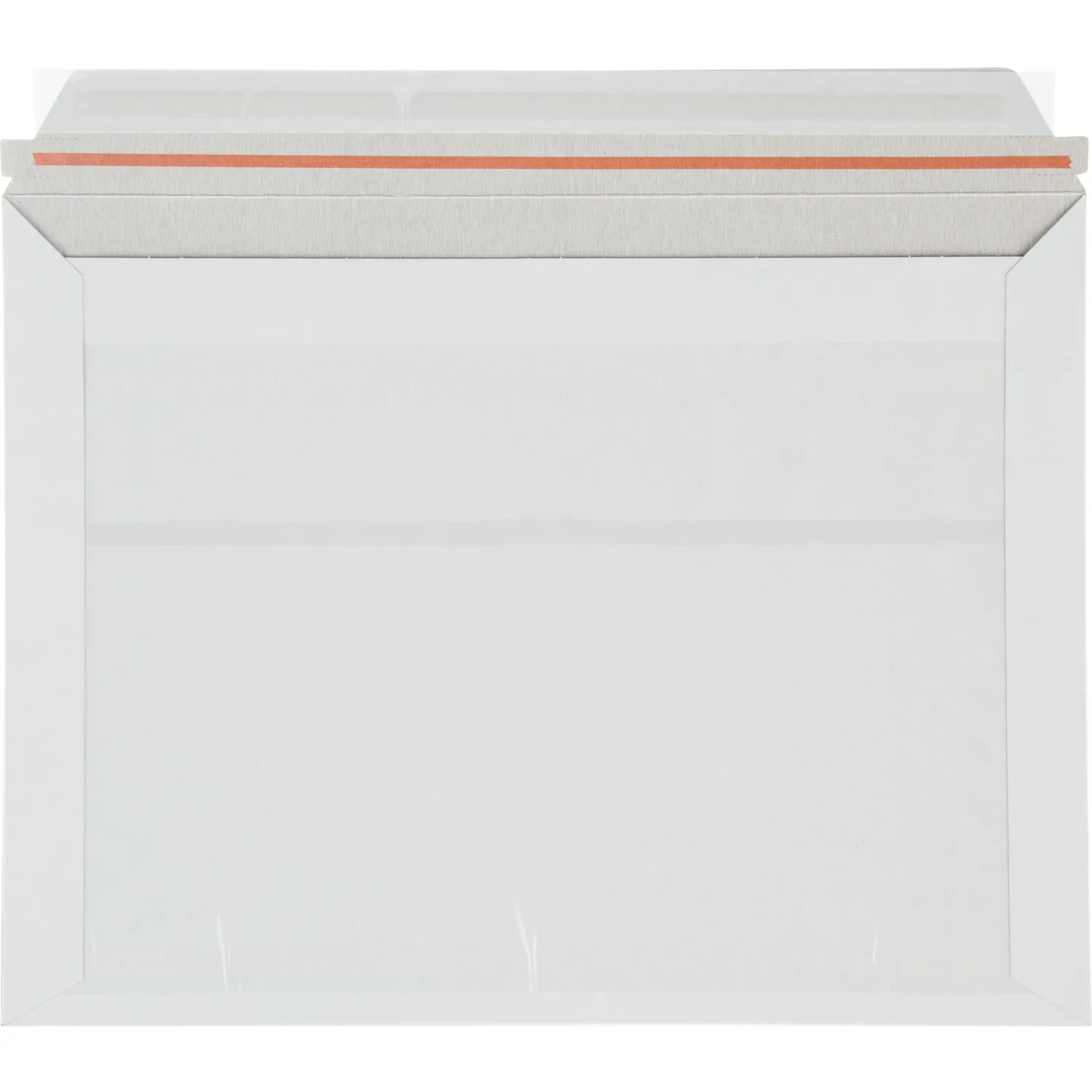 Конверты B4 картонные 265×340 мм стрип-белый, 280 г/м² с карманом - Image 2