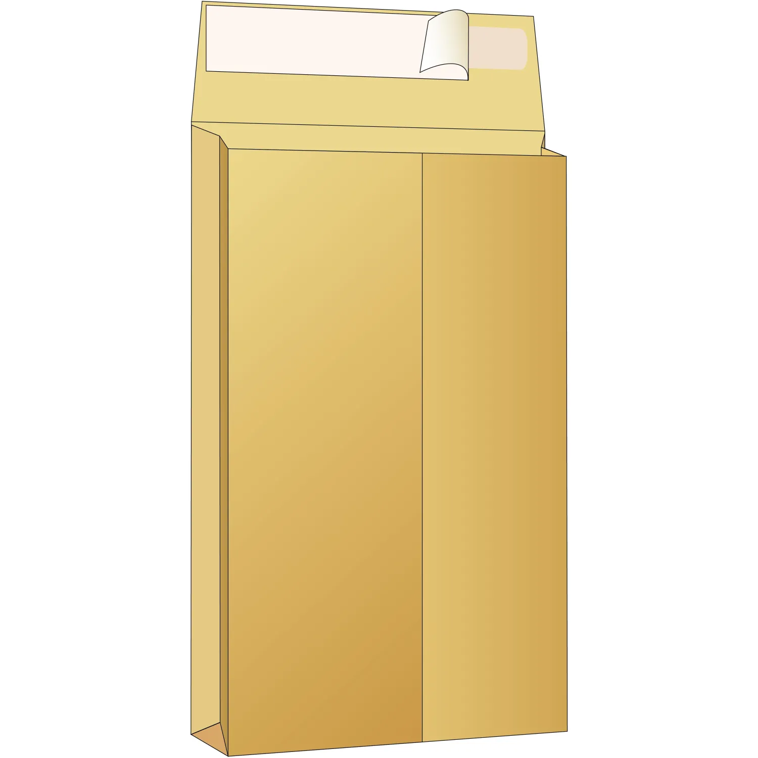 Почтовый пакет Extrapack С4 229x324 мм из крафт-бумаги 100 г/м² - Image 3