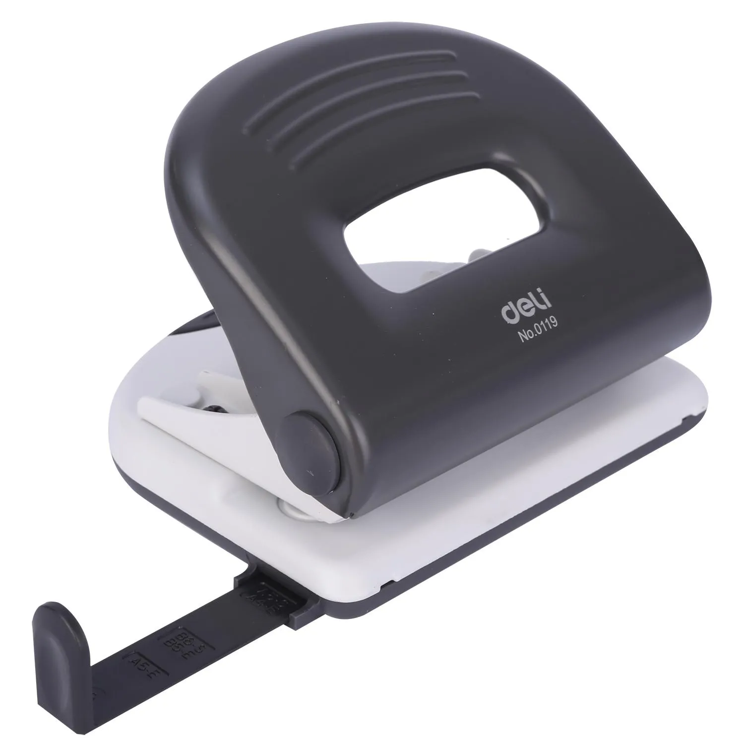 дырокол Deli Pro офисный металлический для бумаг - Image 6