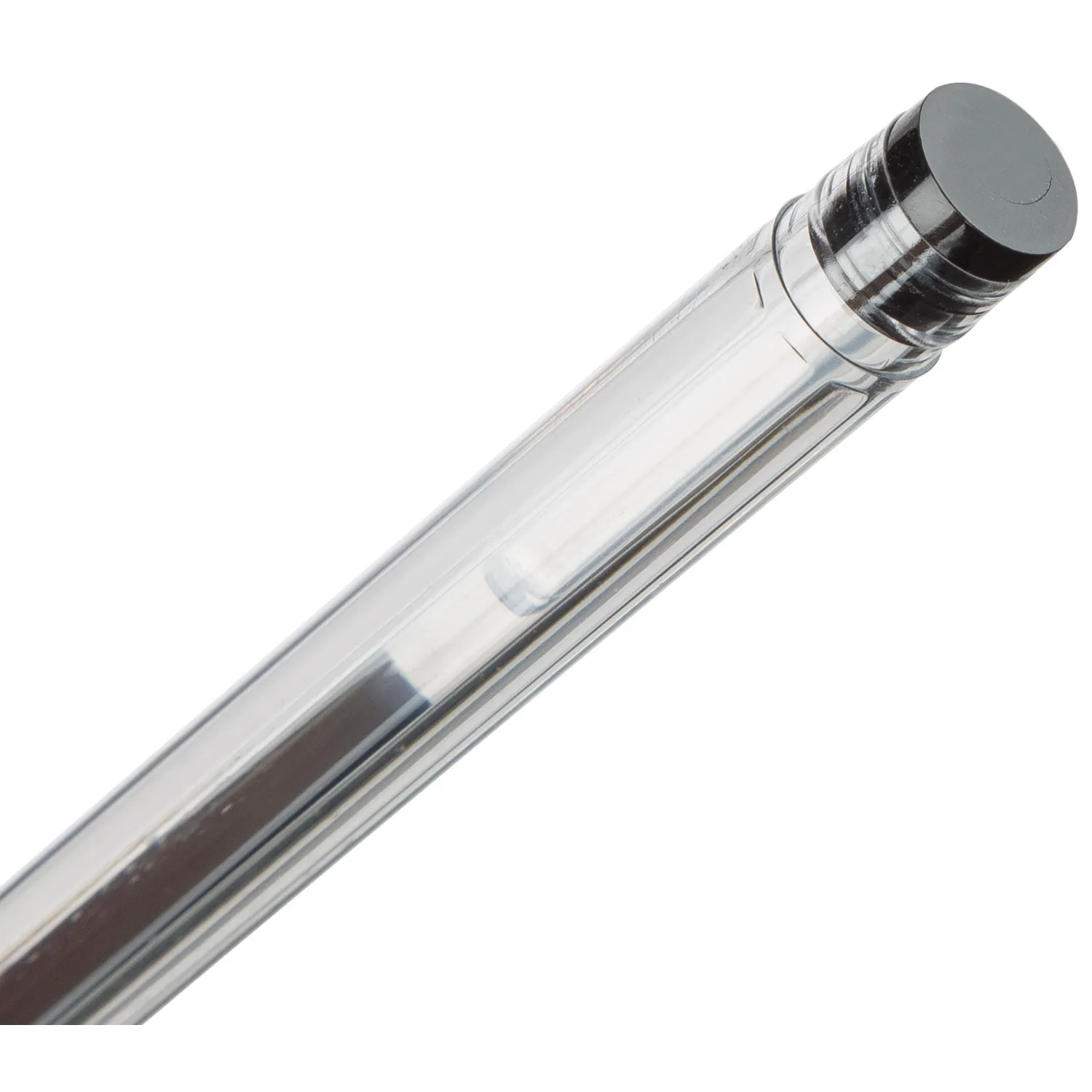 гелевая ручка Attache Gelios-030 неавтоматическая со сменным стержнем, прозрачная купить - Image 4