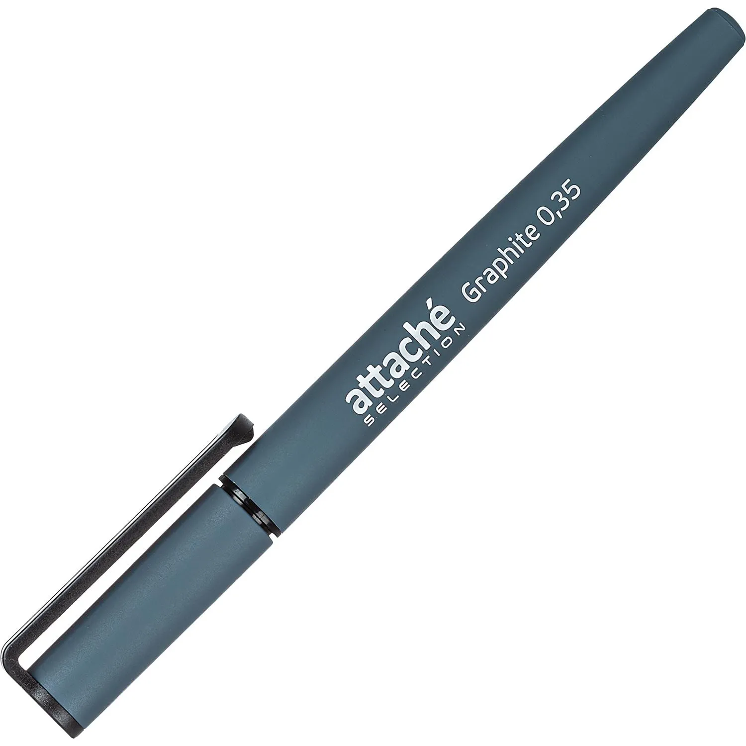 гелевая ручка Attache Selection Graphite 0,7 мм клип Soft Touch, Quality - Image 4