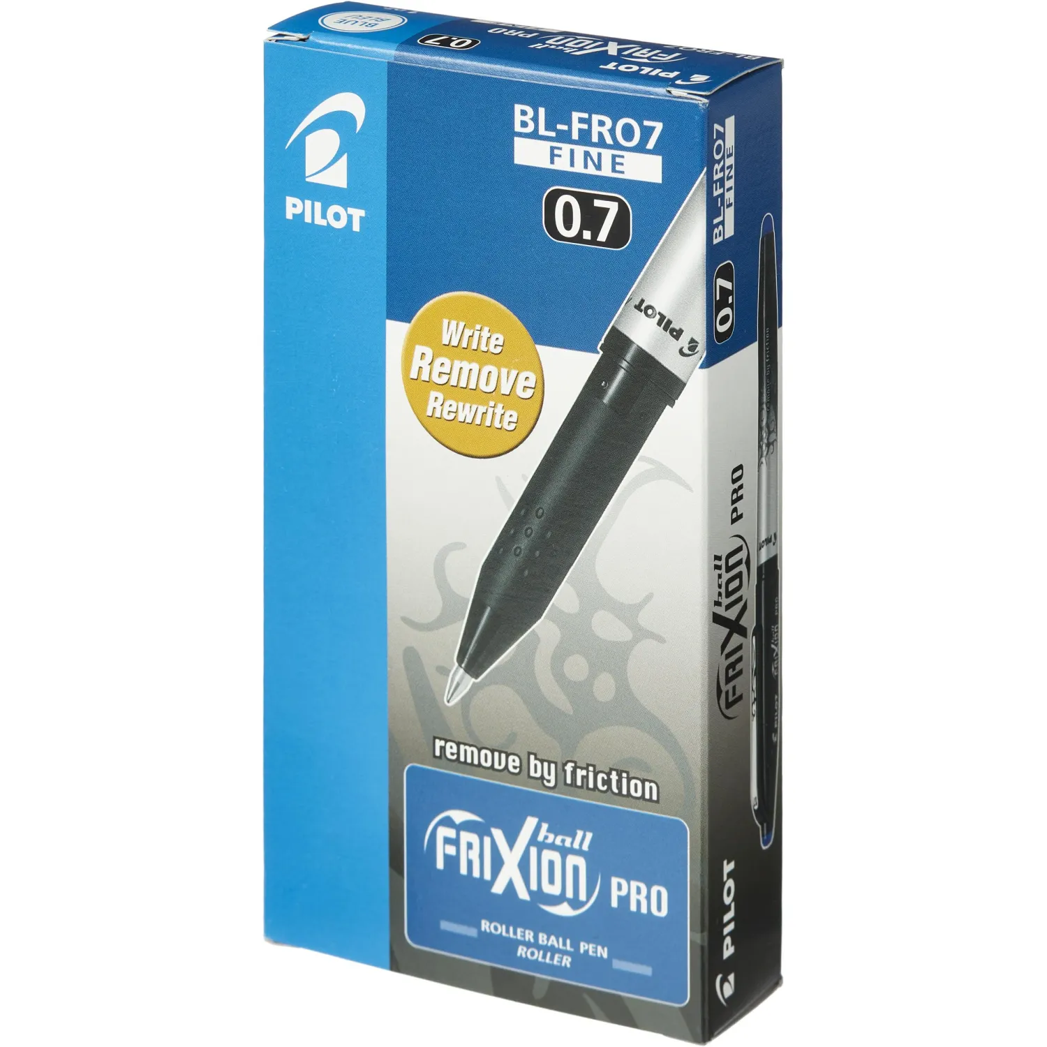 гелевая ручка Pilot Frixion Pro (сменный стержень, ручка с обесцвечивающимися чернилами, эргономичная) - Image 7