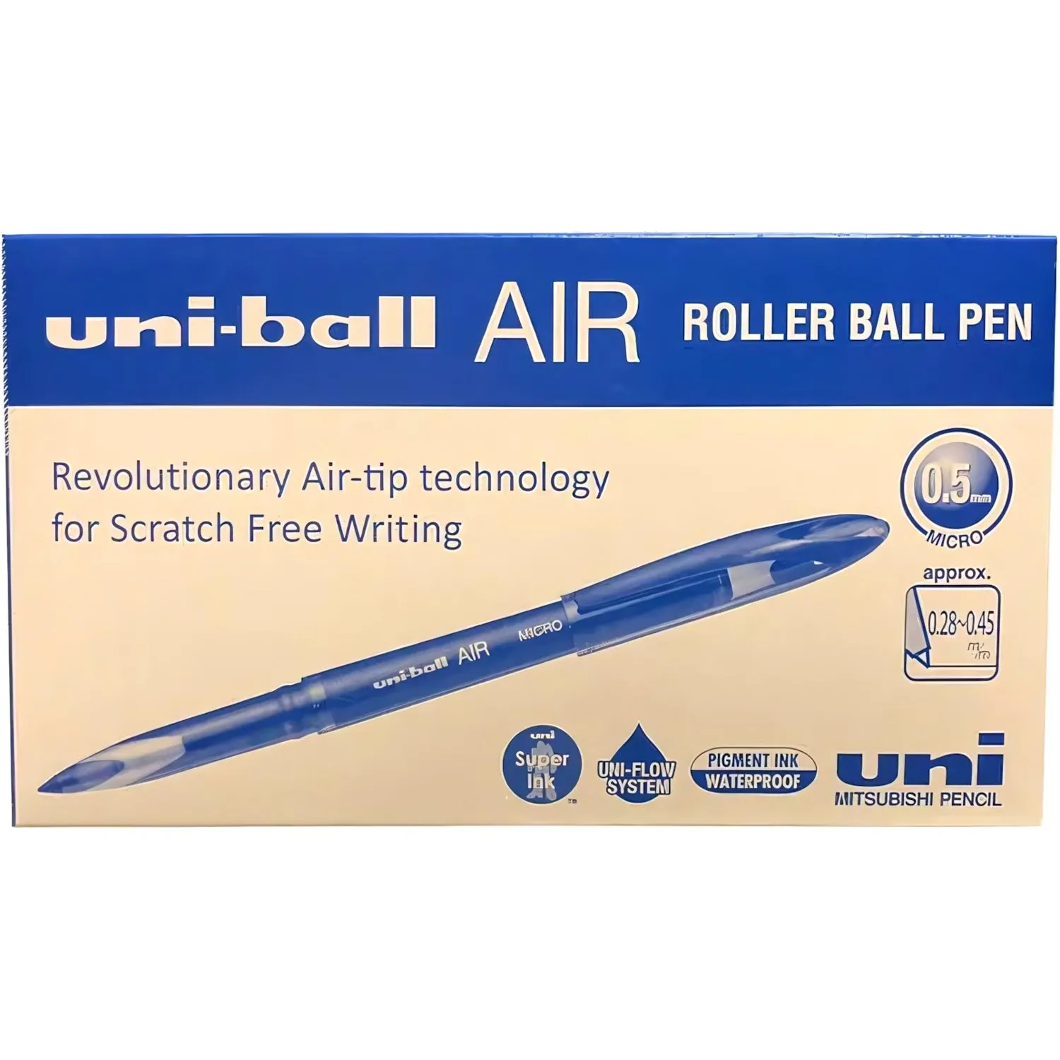 ручка-роллер Uni-Ball Air для каллиграфии, регулируемая толщина линии, карбид вольфрама - Image 6