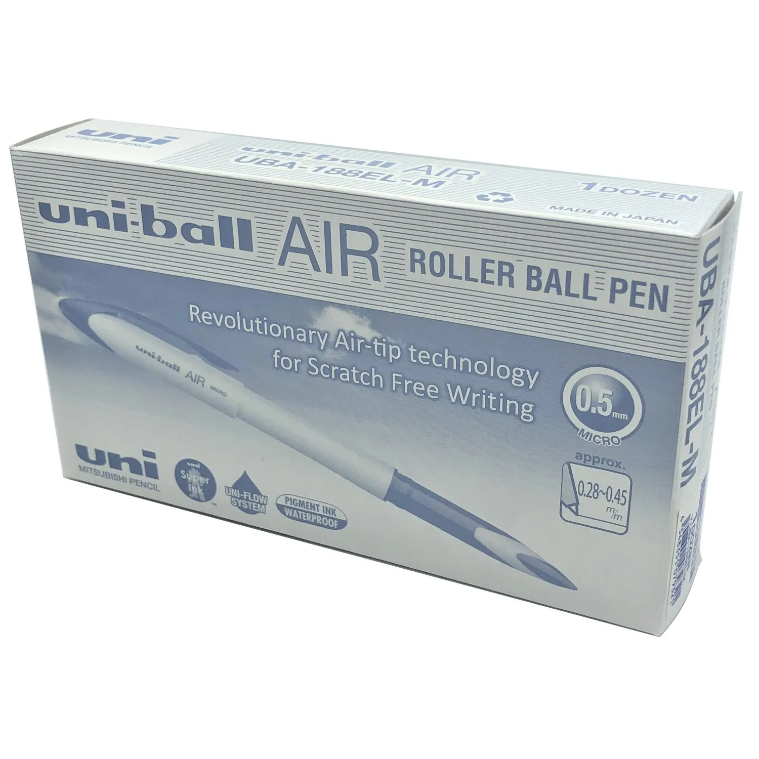 Ручка роллер Uni-Ball Air карбид вольфрама, для каллиграфии и творчества - Image 6