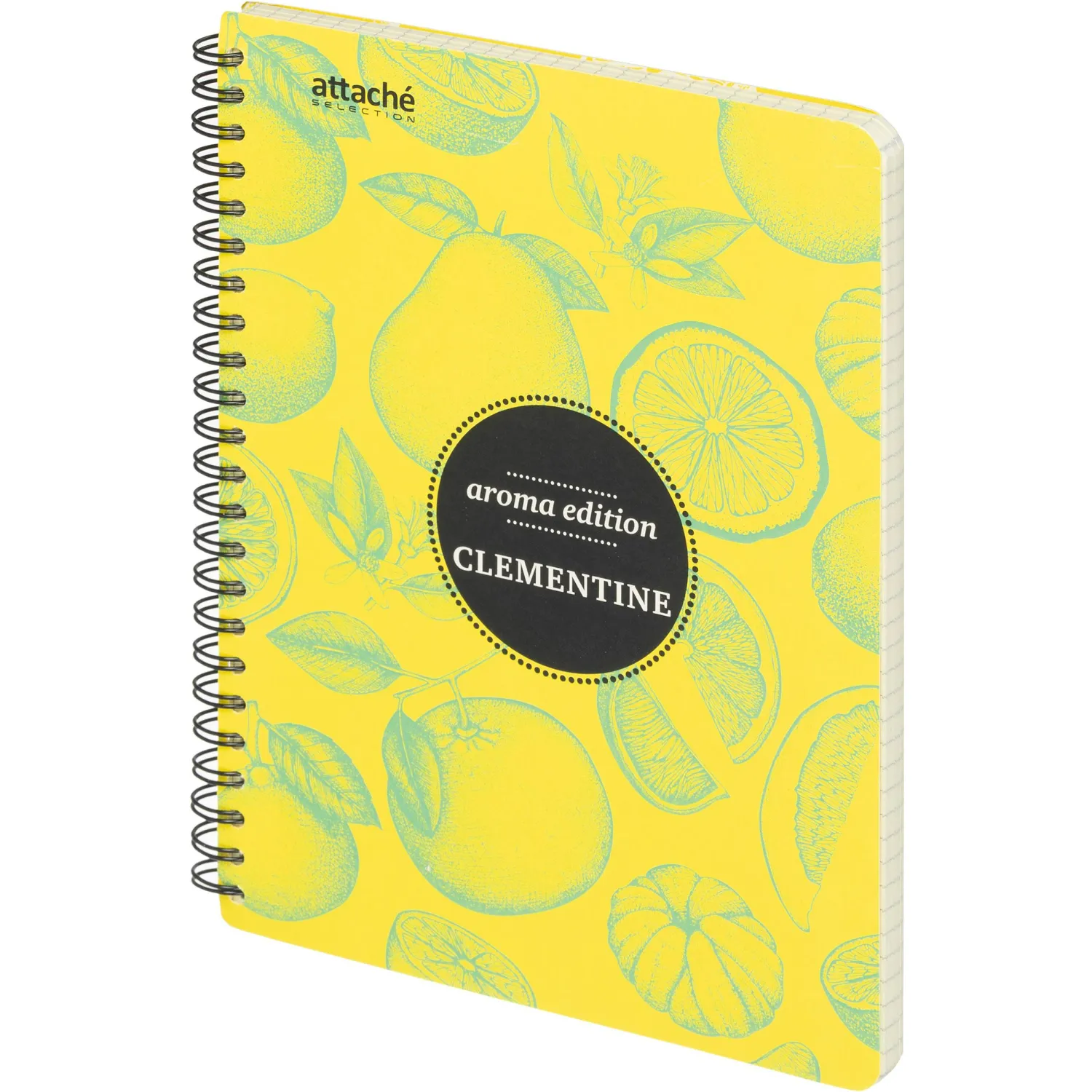 Бизнес-тетрадь Attache Selection Aroma Edition Клементин A5 (100 л., спираль, аромат клементина) - Image 2