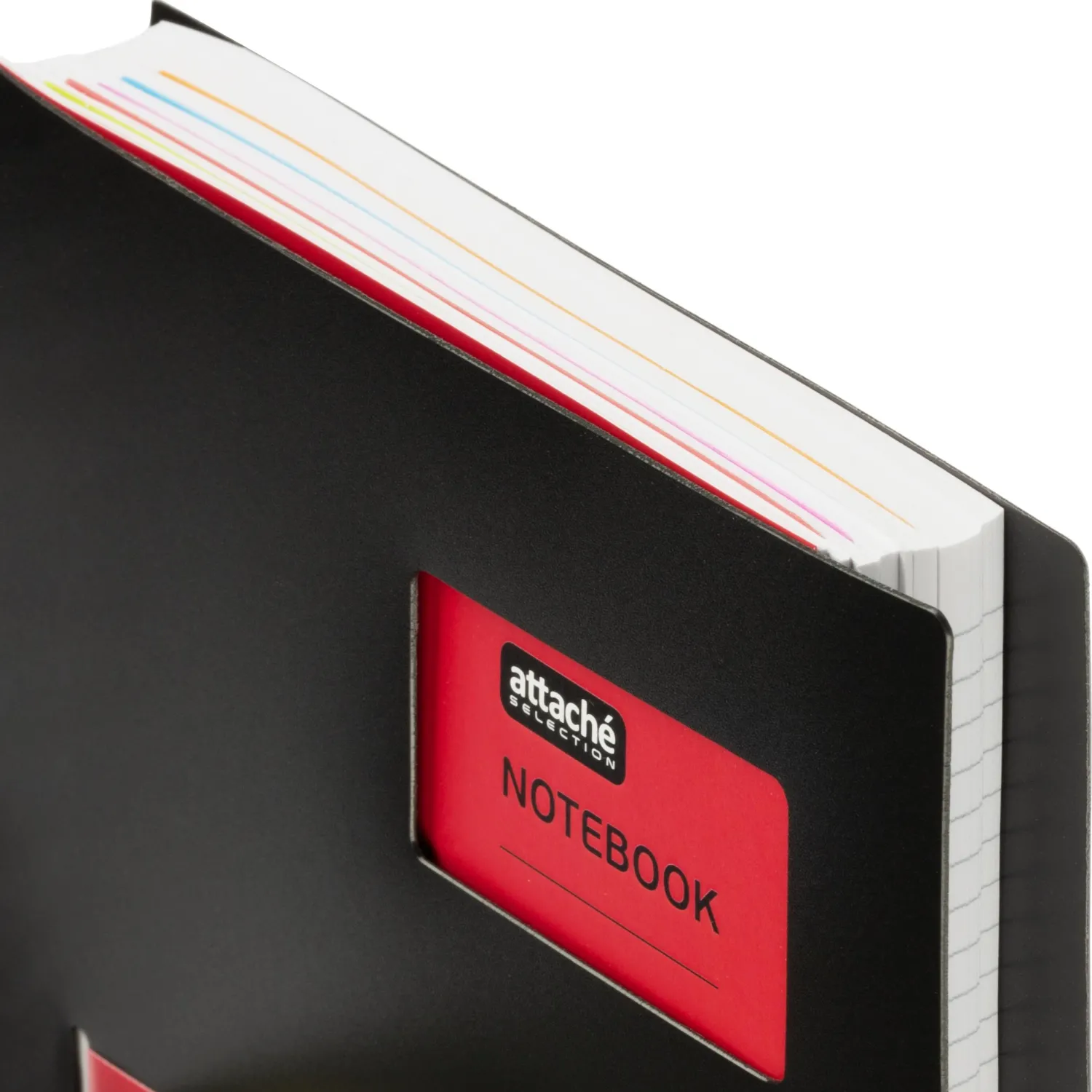Бизнес-тетрадь Attache Selection Office book A5 200 л, спираль, разделители, микроперфорация - Image 3