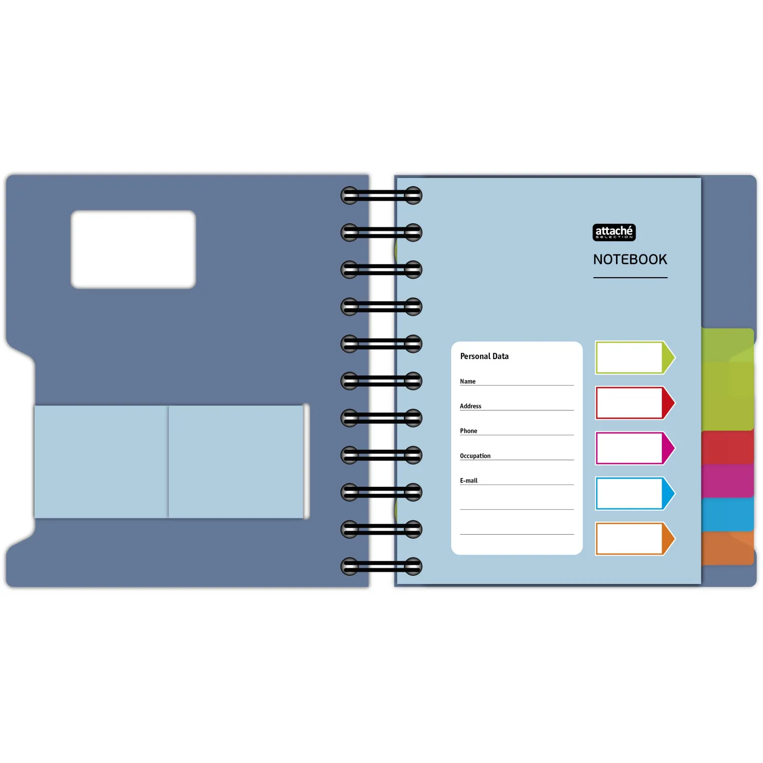 Бизнес-блокнот Attache Selection Office Book A6, мягкий, для деловых записей - Image 2