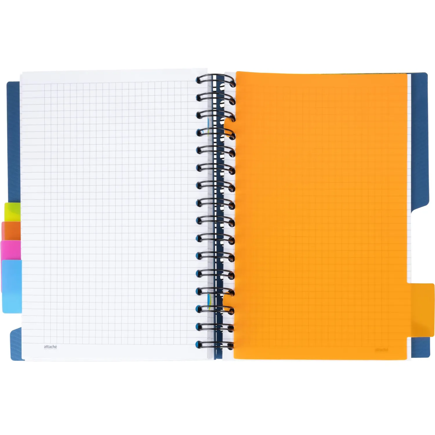 Бизнес-тетрадь Attache Selection Office book A5 200 л, спираль, разделители, микроперфорация - Image 11