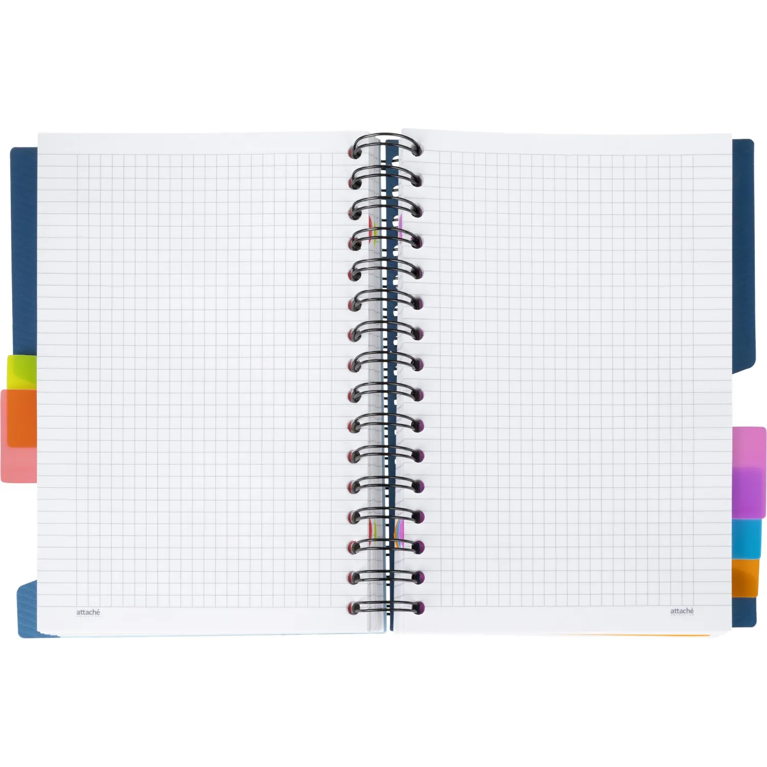 Бизнес-тетрадь Attache Selection Office book A5 200 л, спираль, разделители, микроперфорация - Image 12
