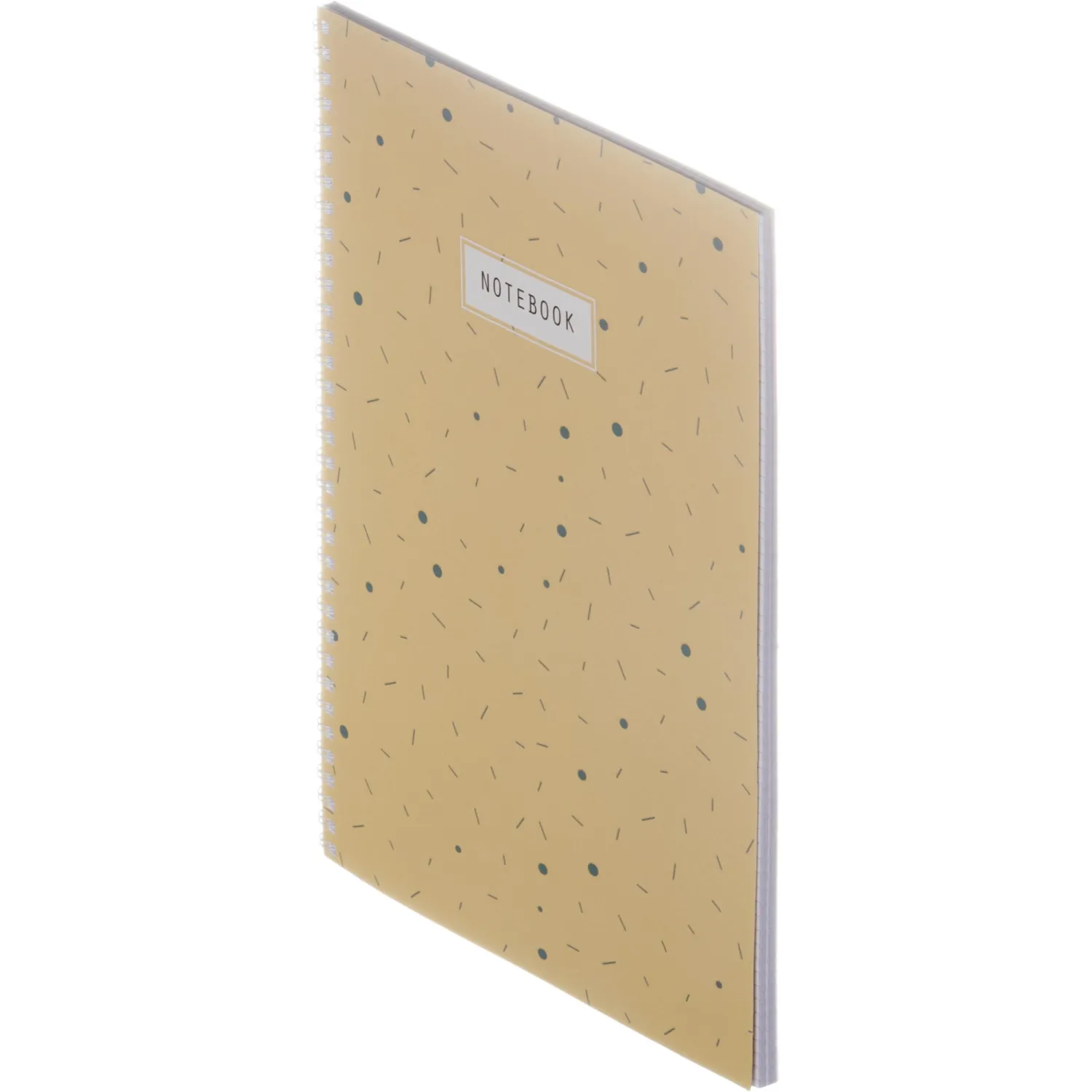 Бизнес-тетрадь Attache Flakes yellow A4 48 листов, спираль, оранжевая, 60 г/м² - Image 3