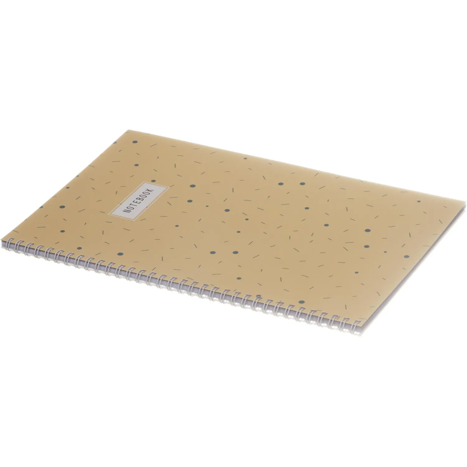 Бизнес-тетрадь Attache Flakes yellow A4 48 листов, спираль, оранжевая, 60 г/м² - Image 5