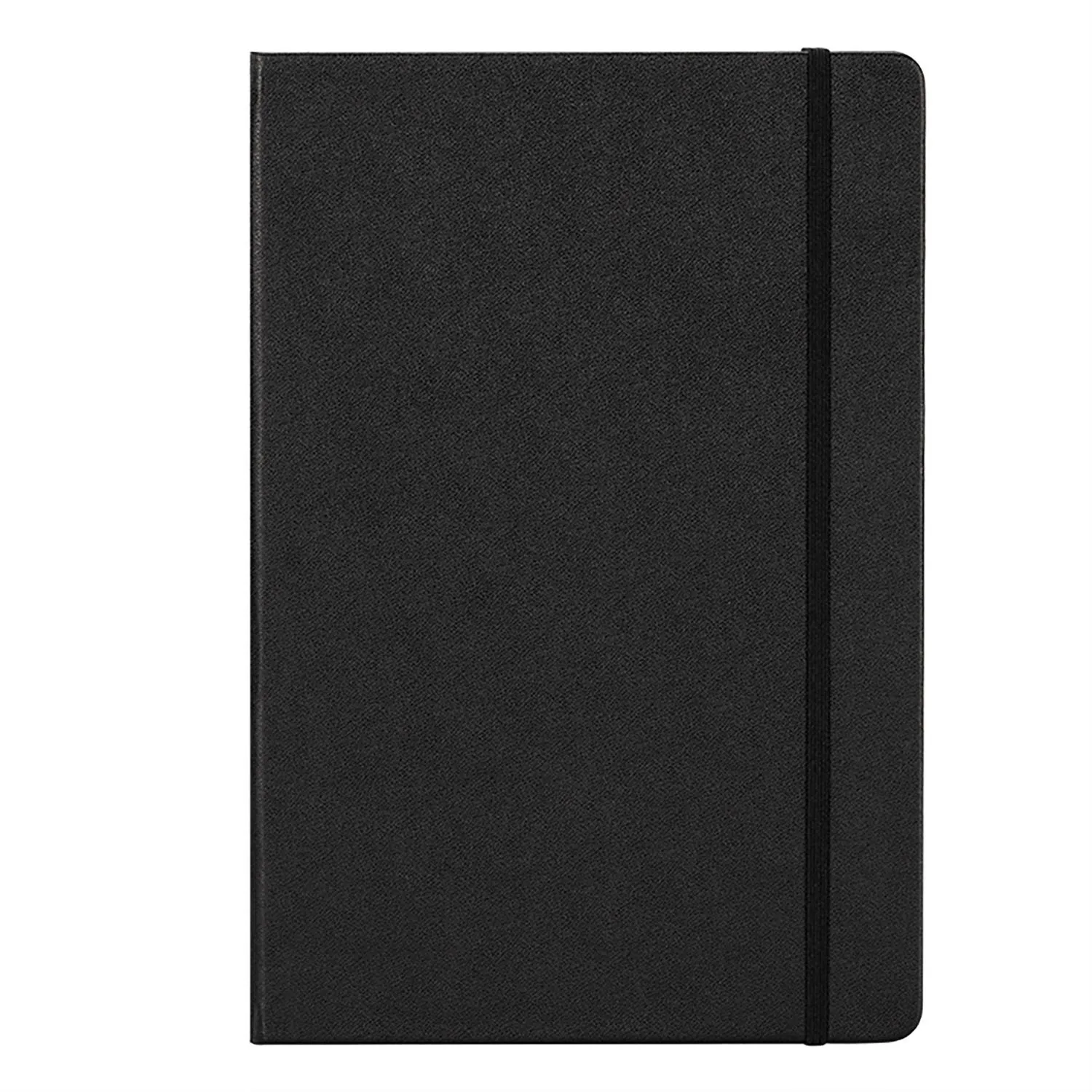 Бизнес-блокнот Deli Squared Notebook A5 из искусственной кожи с резинкой фиксации