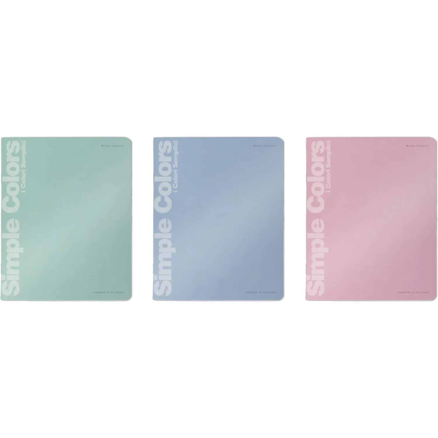 тетрадь Bruno Visconti Zefir colors A5+ 48 листов 70 г/м² серая клетка - Image 2