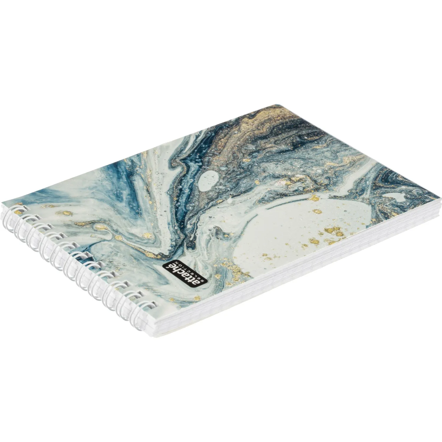 A6 блокнот Attache Selection Fluid 80л 60г/м² компактный 10.2×14.6 см для учёбы - Image 4