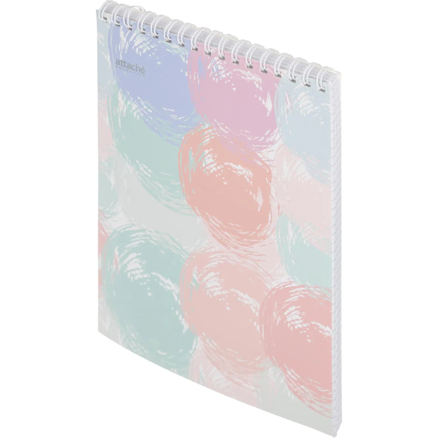 Блокнот Attache Selection Pastel круги A5 (офисный, учебные записи, пастельные) - Image 2