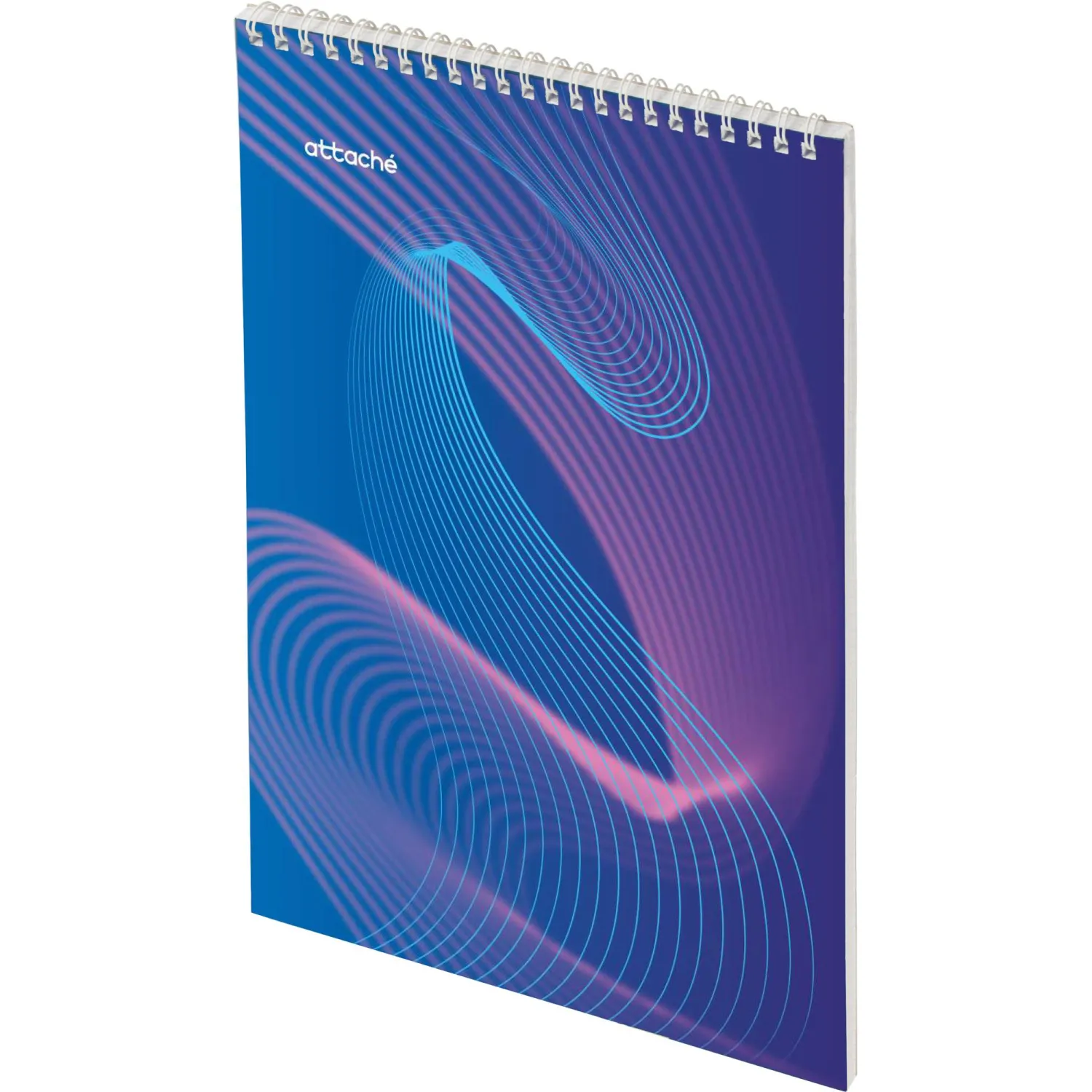 Блокнот Attache Forma A4 (40 листов, жесткая обложка, белый лист, учеба/офис) - Image 2