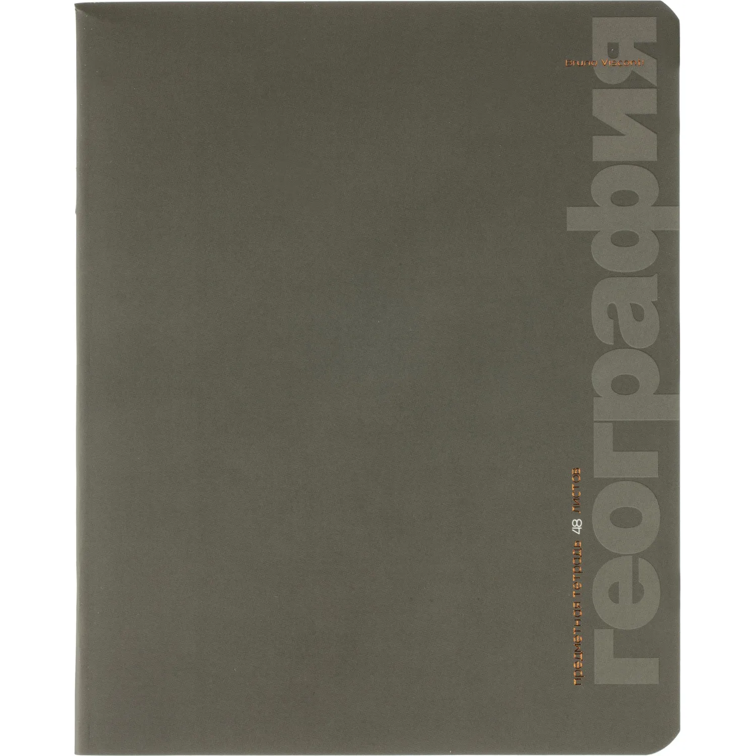 Набор предметных тетрадей Альт Monocolor А5+ (10 шт.), 48л, клетка, Soft Touch, школа - Image 11