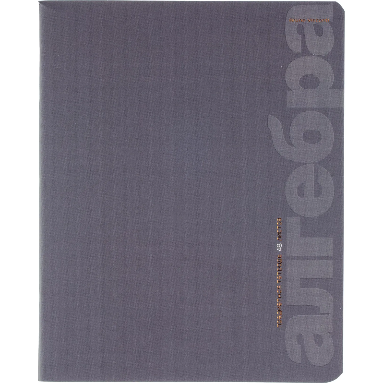 Набор предметных тетрадей Альт Monocolor А5+ (10 шт.), 48л, клетка, Soft Touch, школа - Image 8
