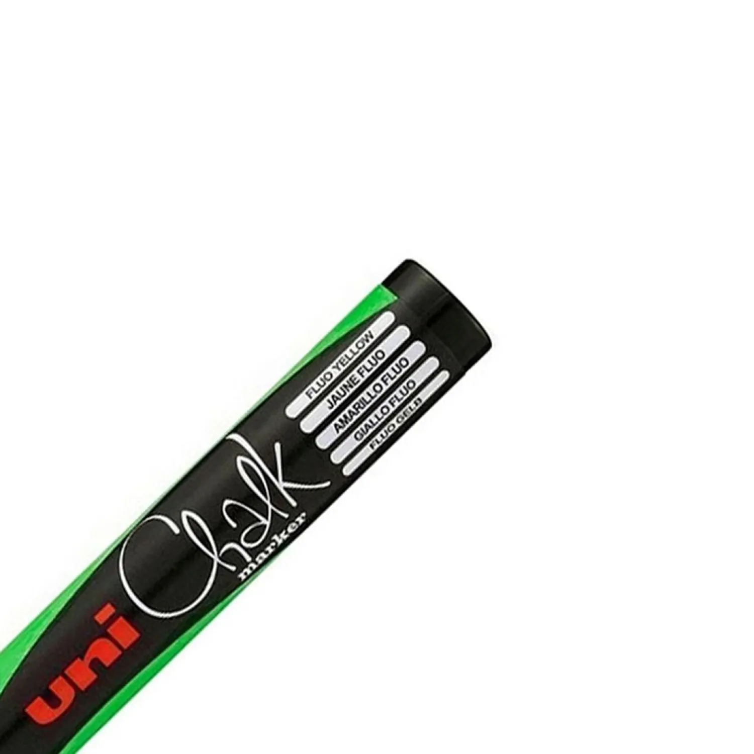 Маркер меловой Uni Chalk PWE-5M зелёный, наконечник 1.8–2.5 мм - Image 4