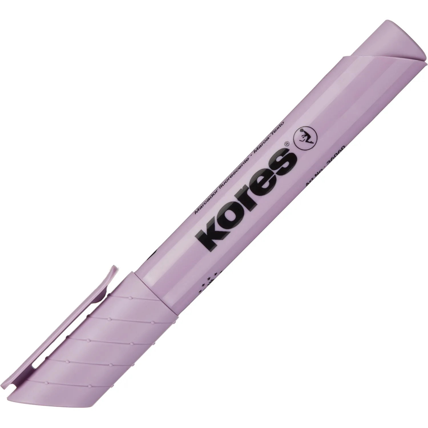 Текстовыделители Kores High Liner Plus, пастельные цвета, скошенный наконечник - Image 19