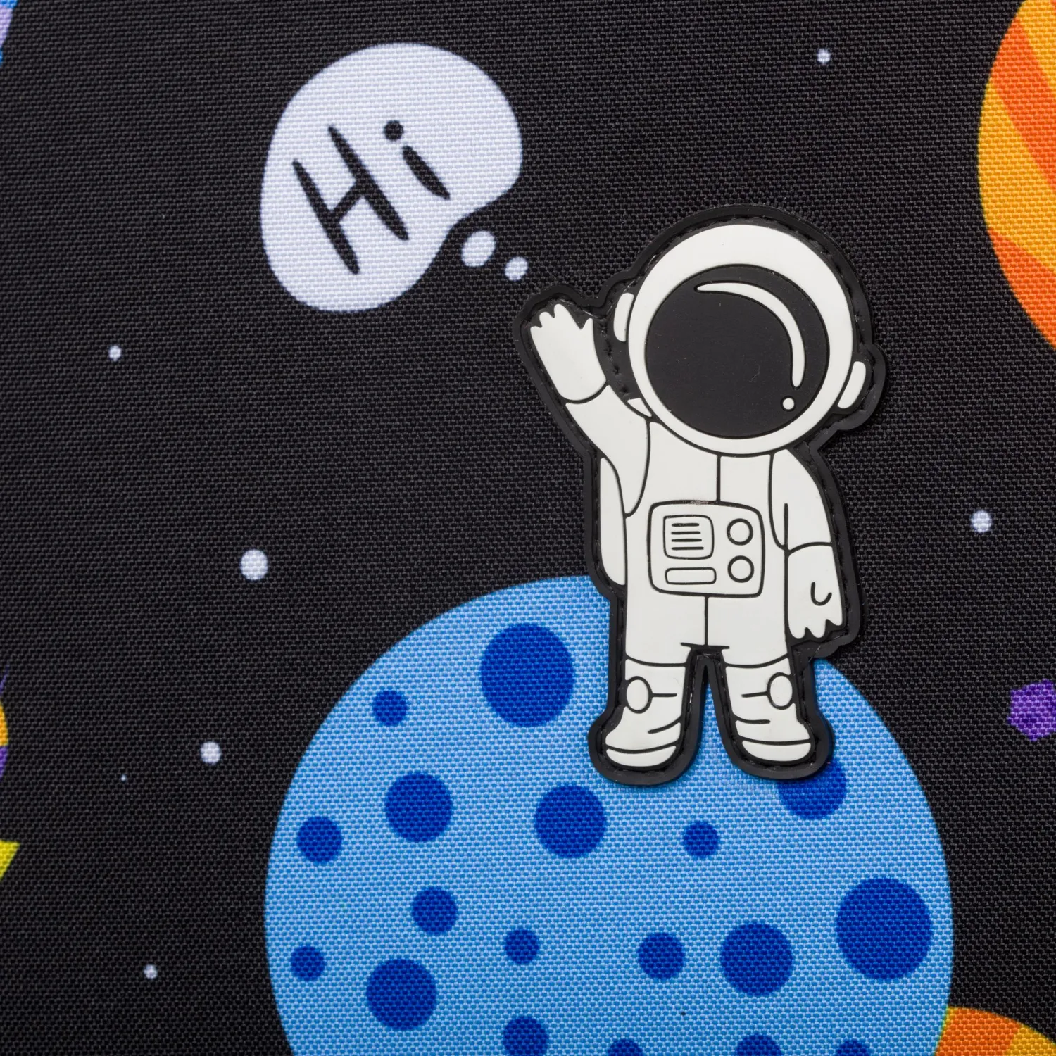 Ранец Space time анатомический черный с двумя отделениями - Image 7