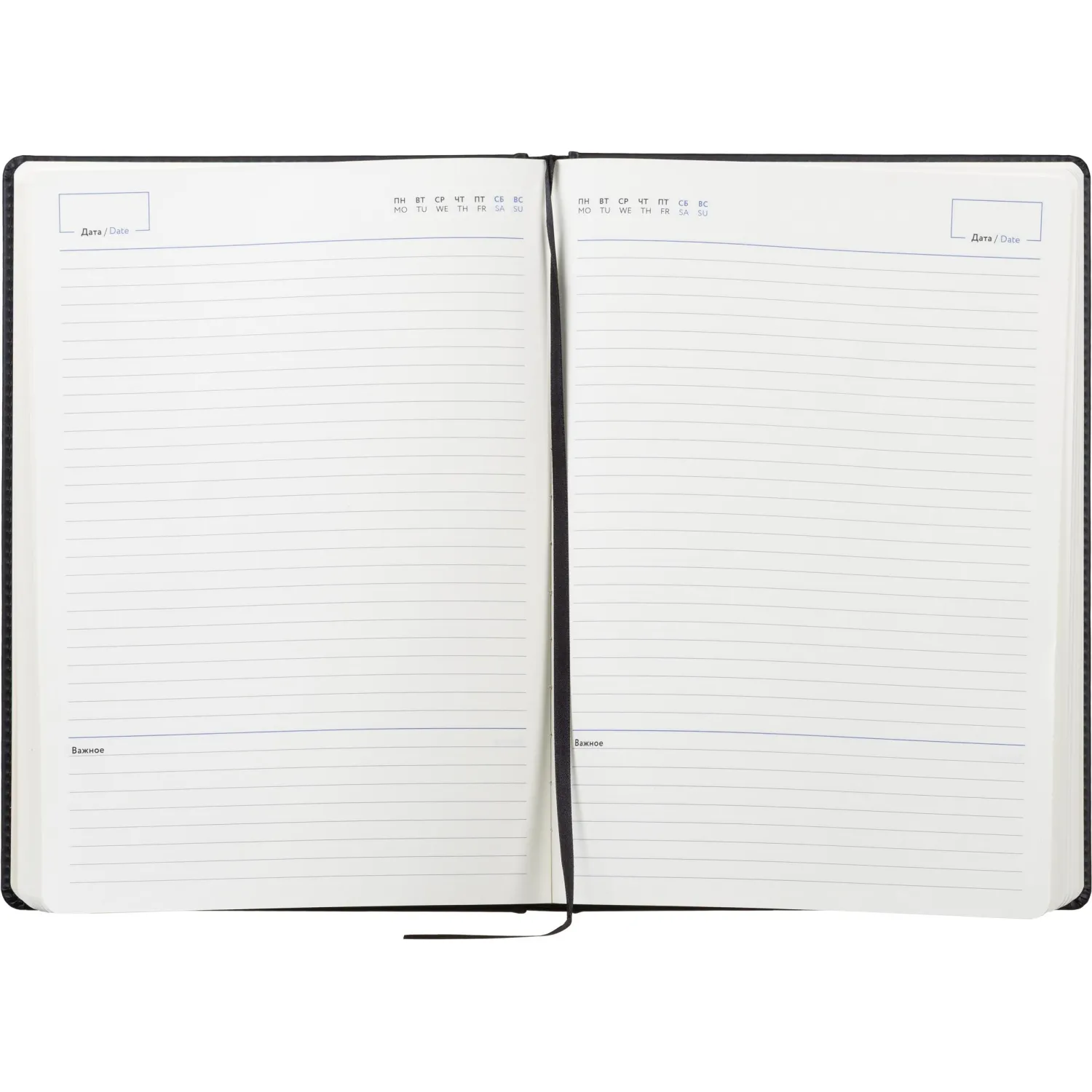 Ежедневник недатированный Attache Classic А4 (136 л.), экокожа, календарь, 21,2×30,2 см - Image 13