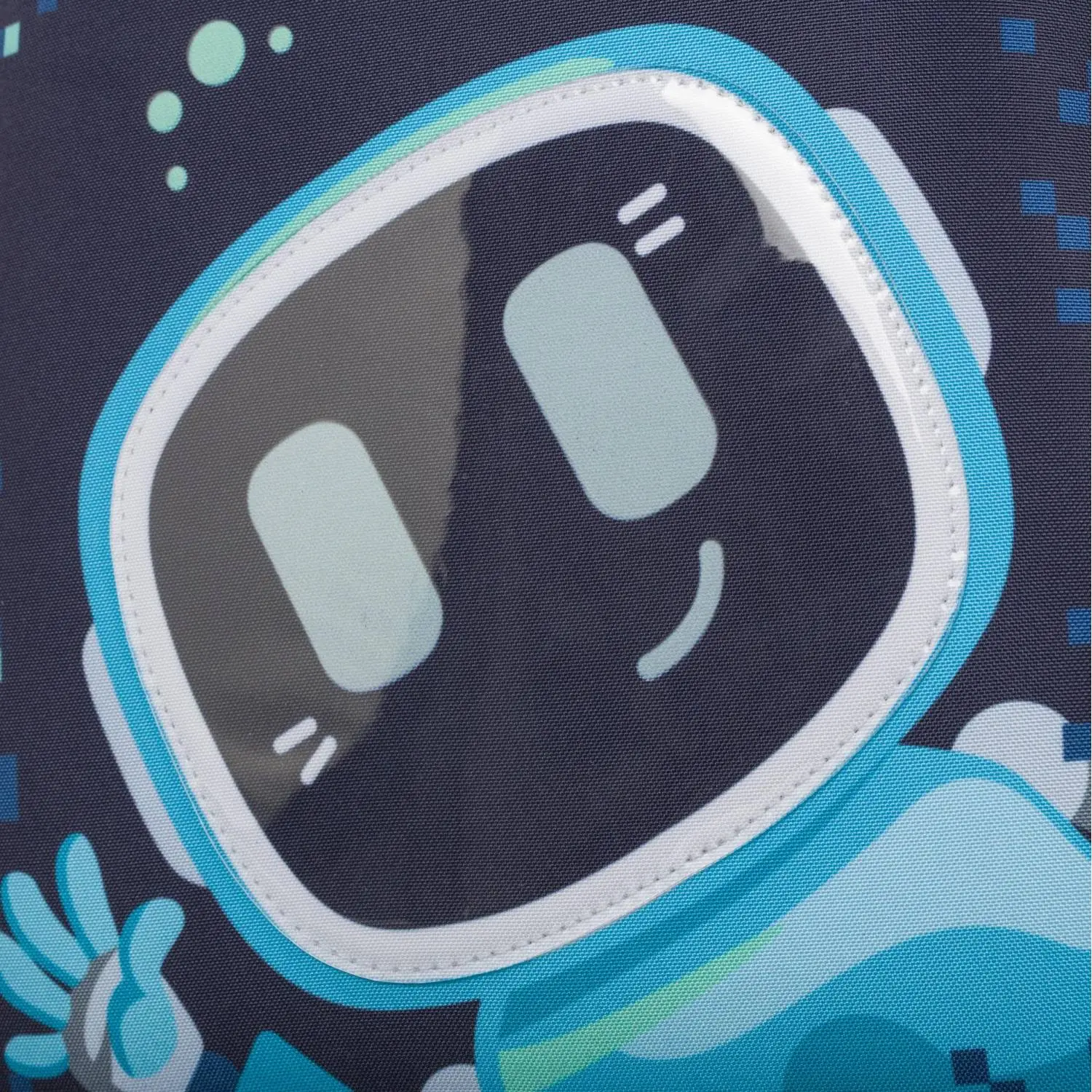 Ранец Robot Hello анатомический синий с двумя отделениями - Image 7