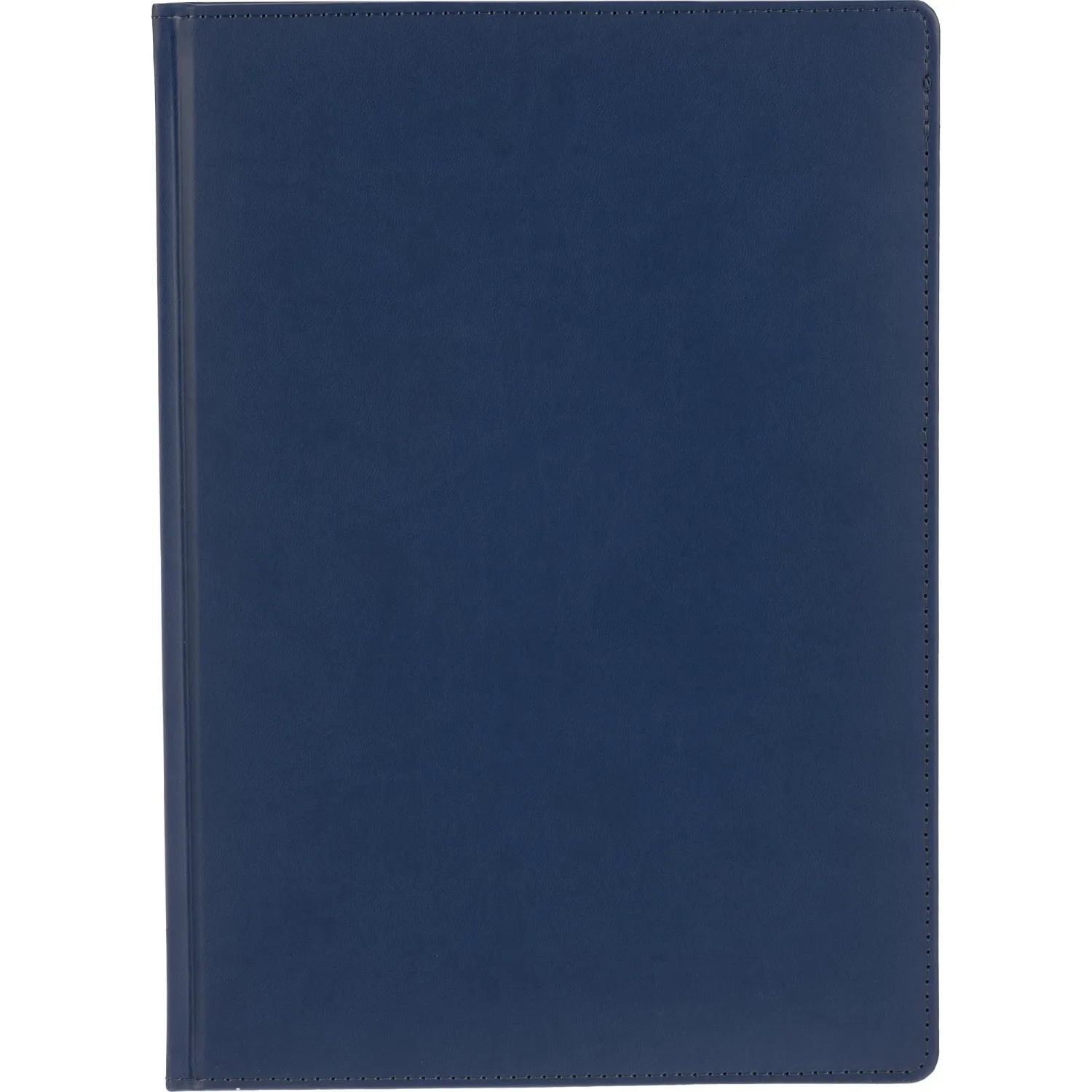 Ежедневник недатированный Attache Classic А4 (136 л., экокожа, синий, календарь, ляссе) - Image 3