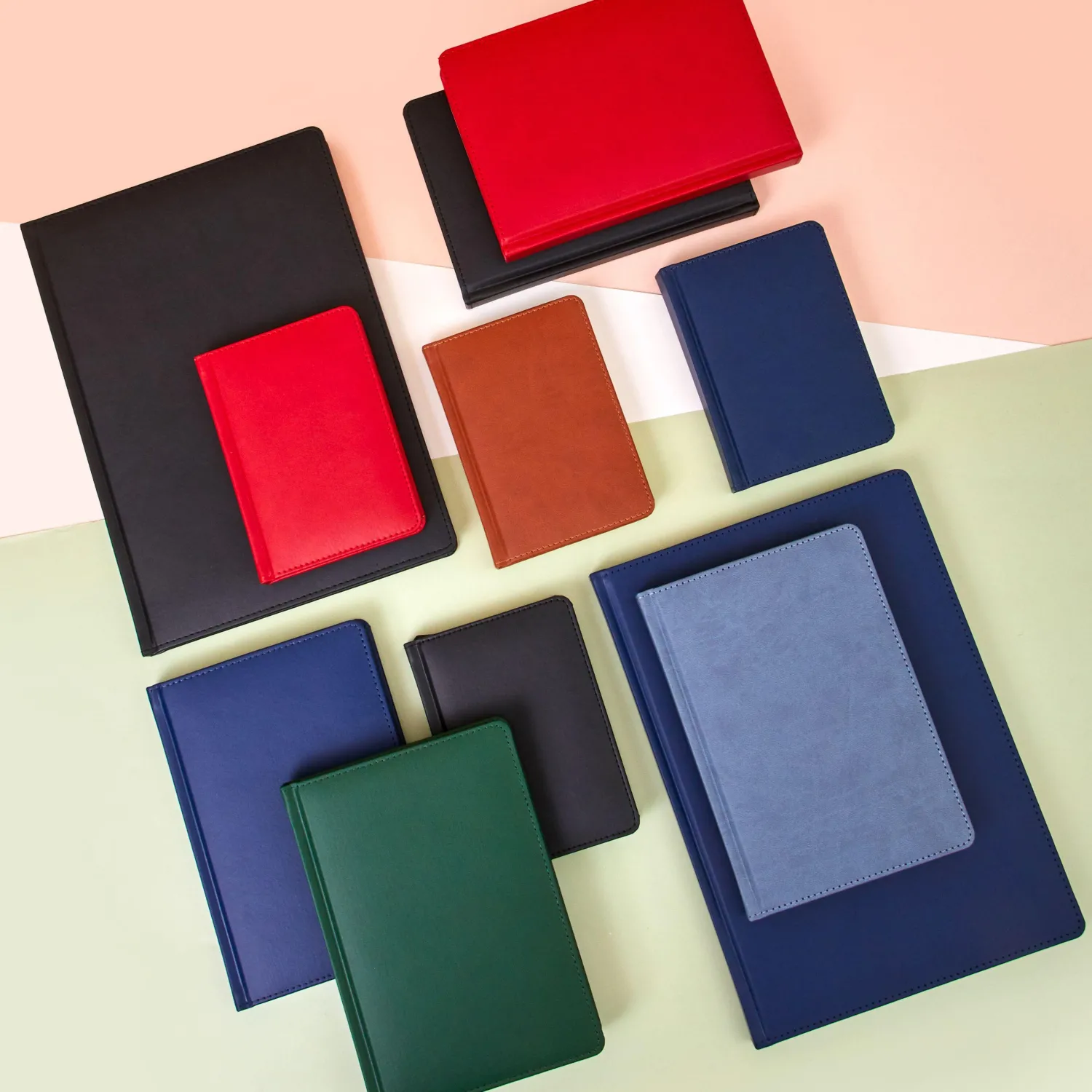 Ежедневник недатированный Attache Classic А4 (136 л., экокожа, синий, календарь, ляссе) - Image 21