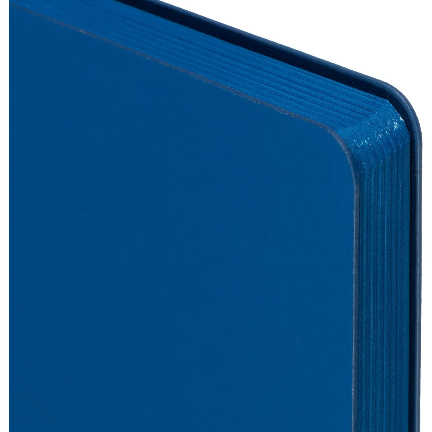 Ежедневник недатированный Attache A5 (136 л., синий Soft Touch, ляссе, 14×20 см) - Image 2