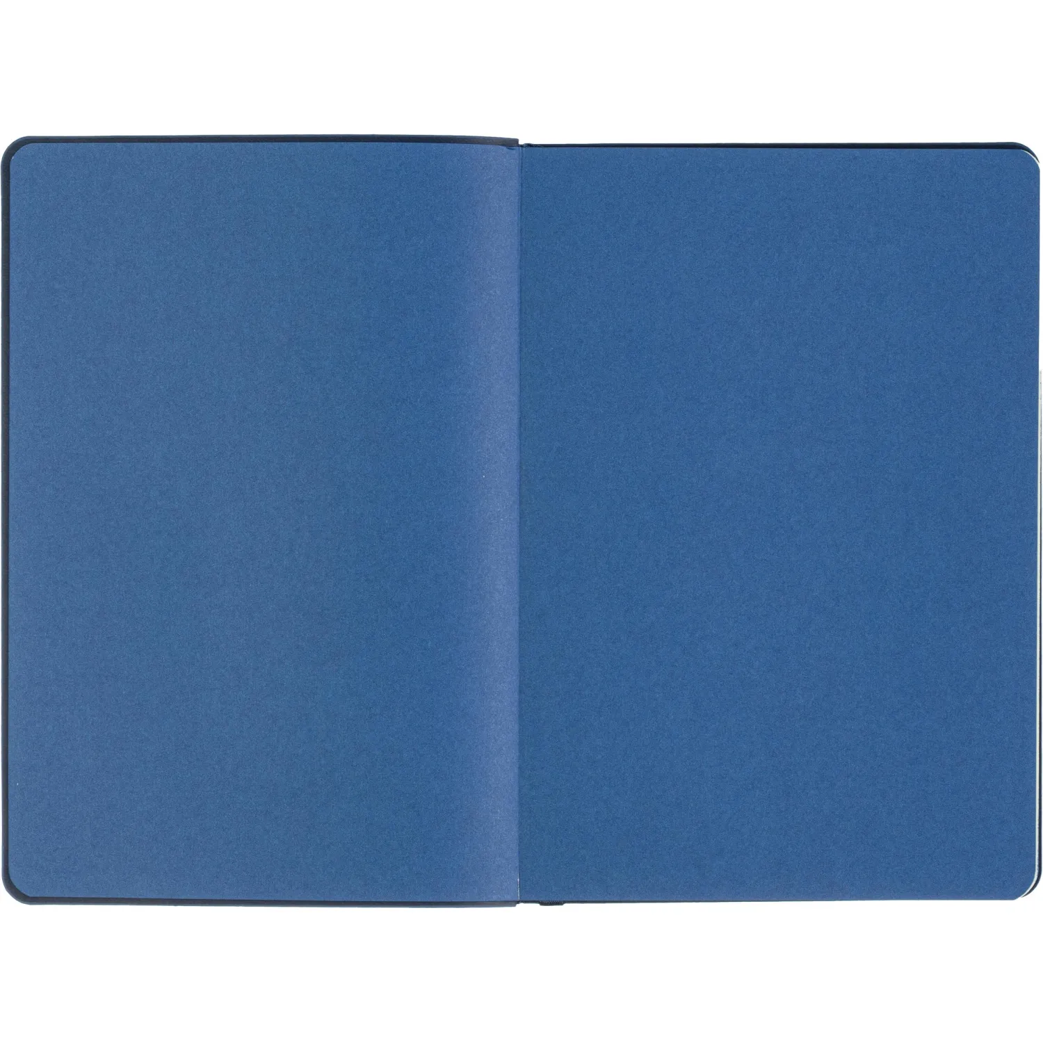 Ежедневник недатированный Attache A5 (136 л., синий Soft Touch, ляссе, 14×20 см) - Image 4