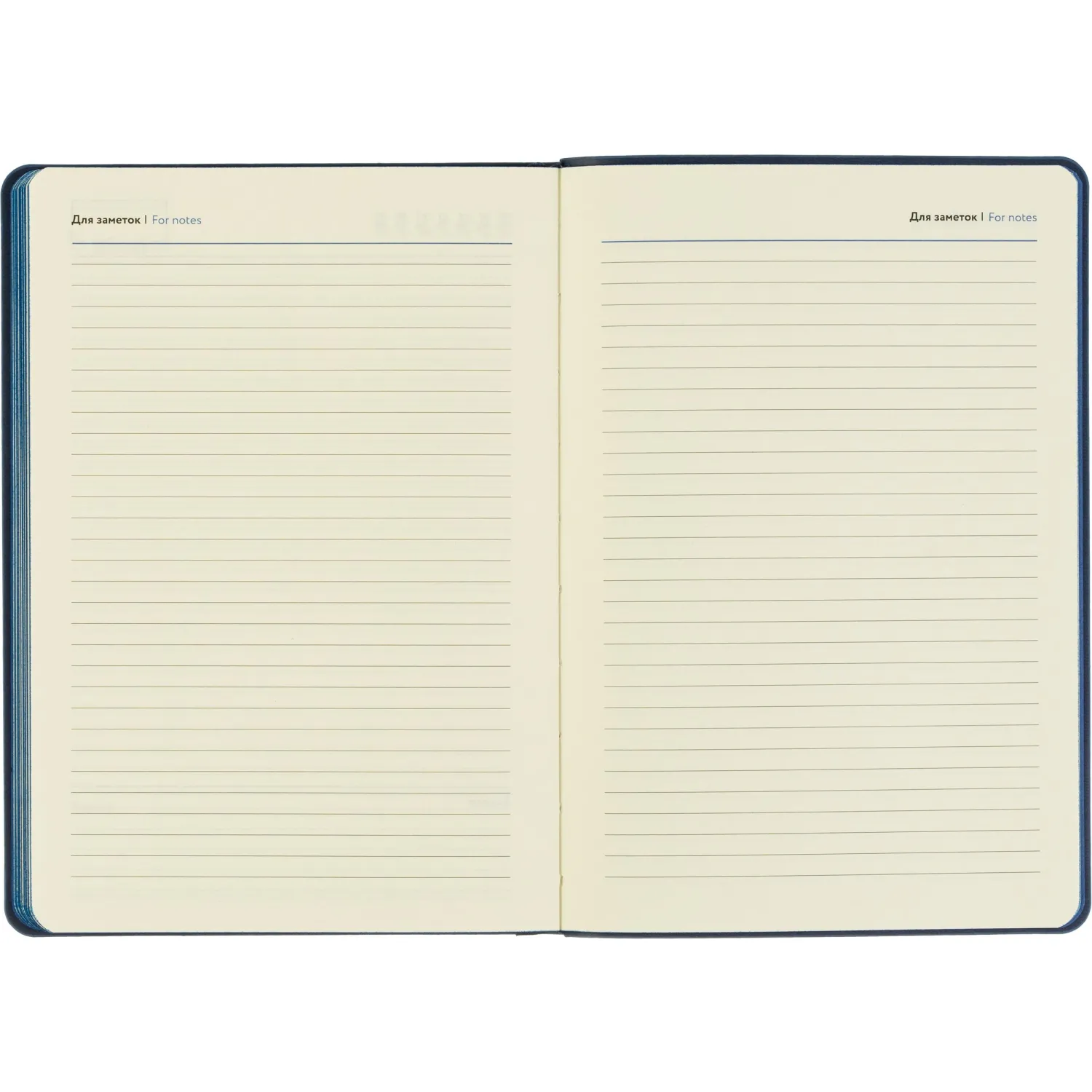 Ежедневник недатированный Attache A5 (136 л., синий Soft Touch, ляссе, 14×20 см) - Image 15