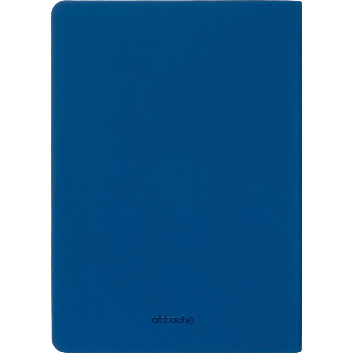 Ежедневник недатированный Attache A5 (136 л., синий Soft Touch, ляссе, 14×20 см) - Image 16