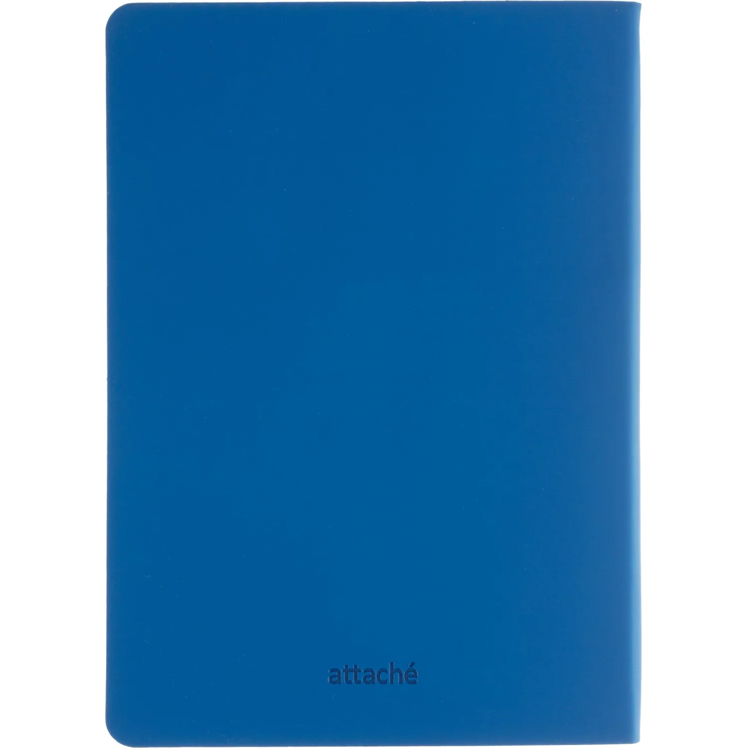 Ежедневник недатированный Attache A5 (136 л., синий Soft Touch, ляссе, 14×20 см) - Image 19