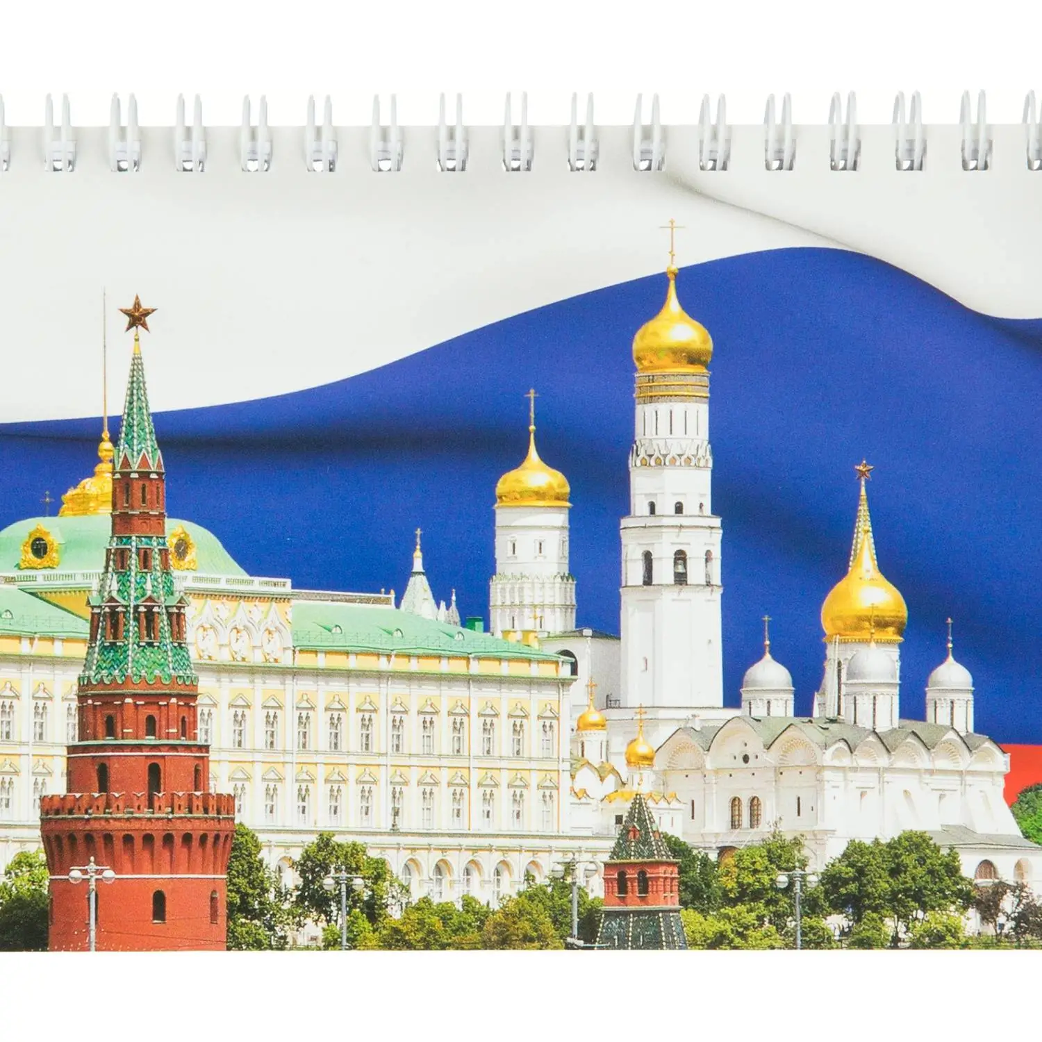 Планинг недатированный Attache Economy 295×100 мм, на 4 года, спираль, рисунок, коды городов - Image 7