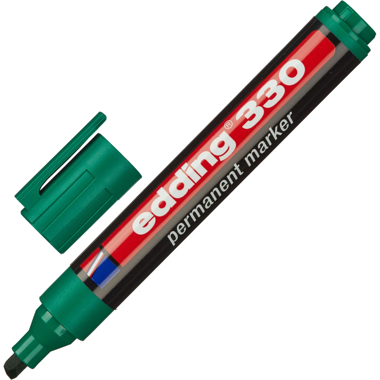 Набор перманентных маркеров Edding E-330 (нестираемые, для металла, скошенный наконечник) - Image 2