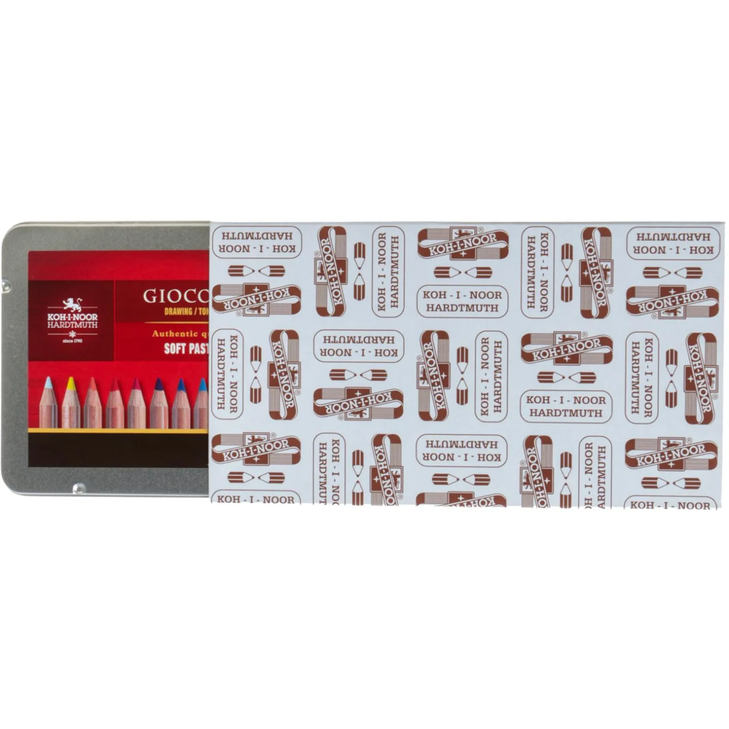 Карандаши пастельные Koh-i-Noor Gioconda Soft круглые 12 цветов в наборе - Image 4