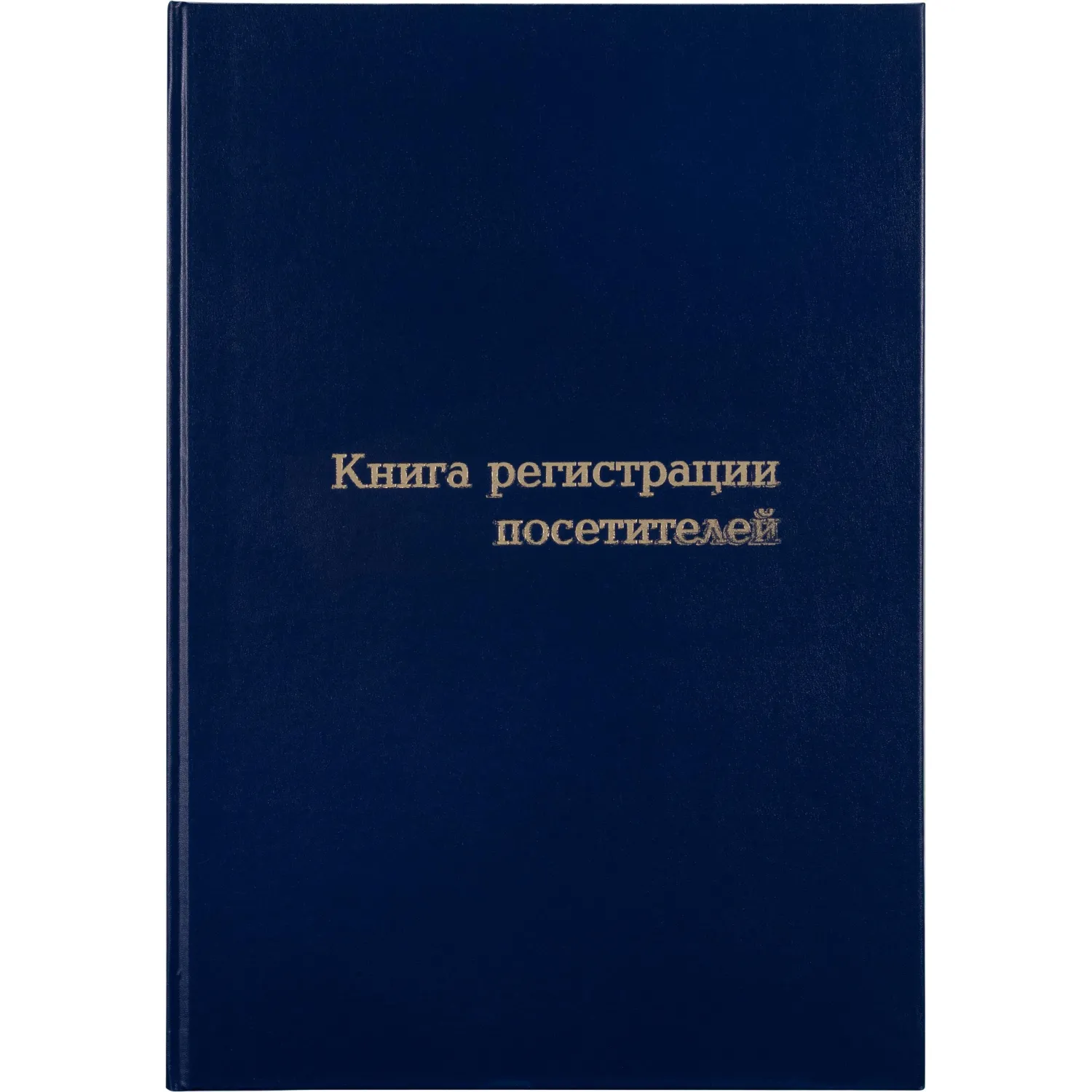 Книга регистрации посетителей А4 96 листов обложка картон крепление на сшивку