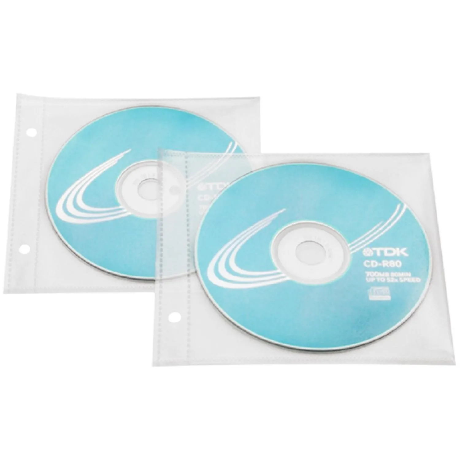 Файл-вкладыш (мультифора) для CD А6, 100 мкм, рифленый (20 штук в упаковке) - Image 4