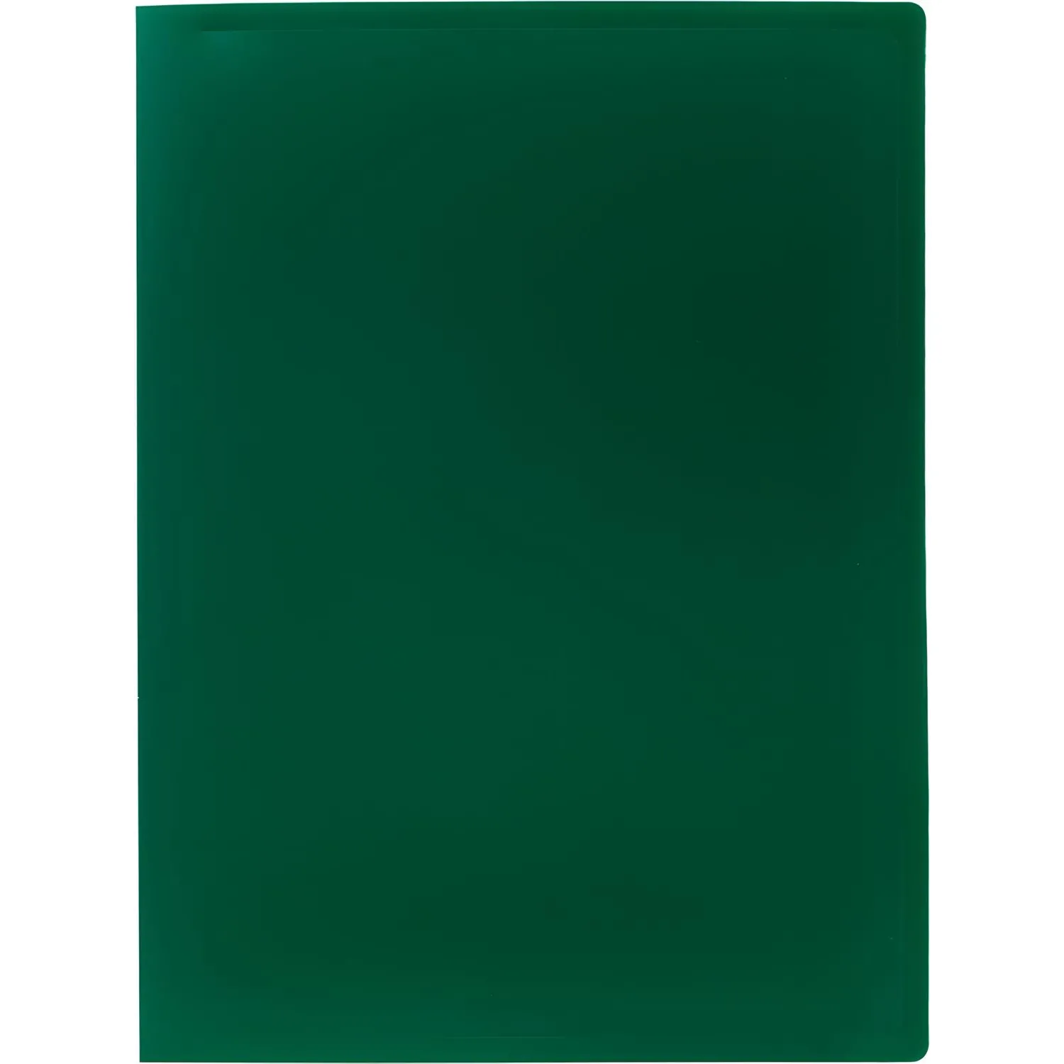 Папка файловая на 40 файлов A4 25 мм зеленая (толщина обложки 0.4 мм) - Image 2